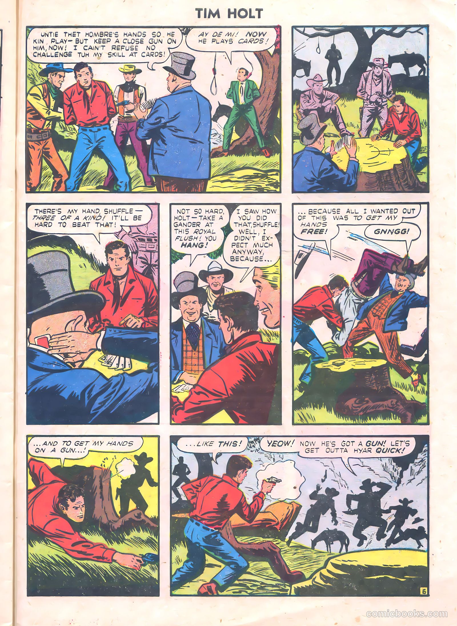 Tim Holt #19 (1950) — page 33 of 36