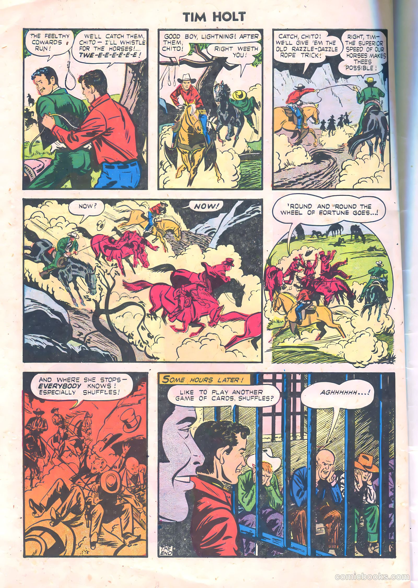 Tim Holt #19 (1950) — page 34 of 36