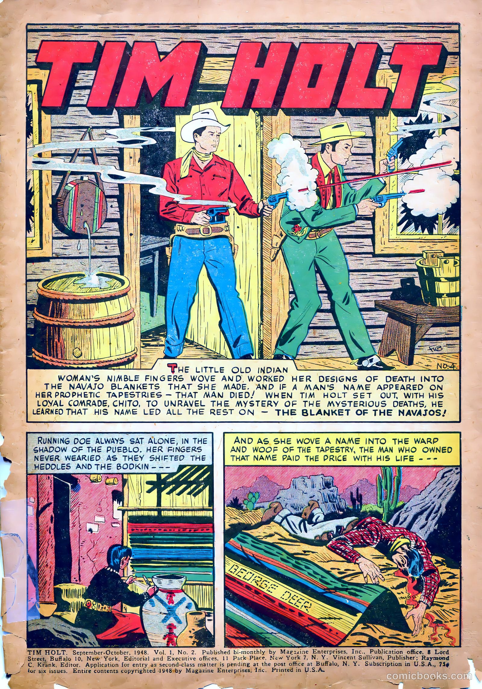 Tim Holt #2 (1948) — page 3 of 36