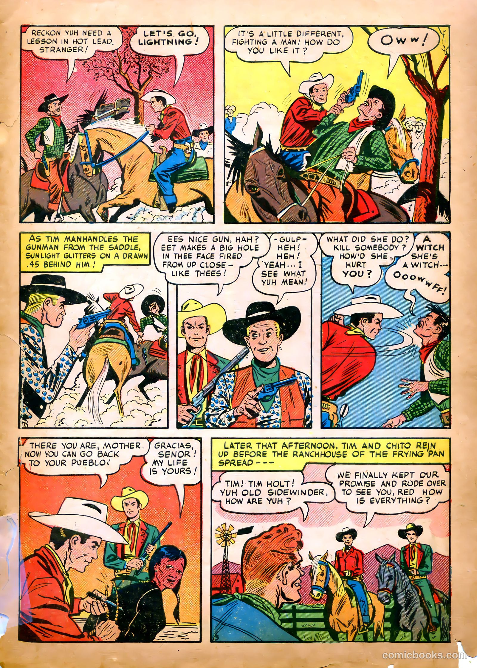 Tim Holt #2 (1948) — page 5 of 36