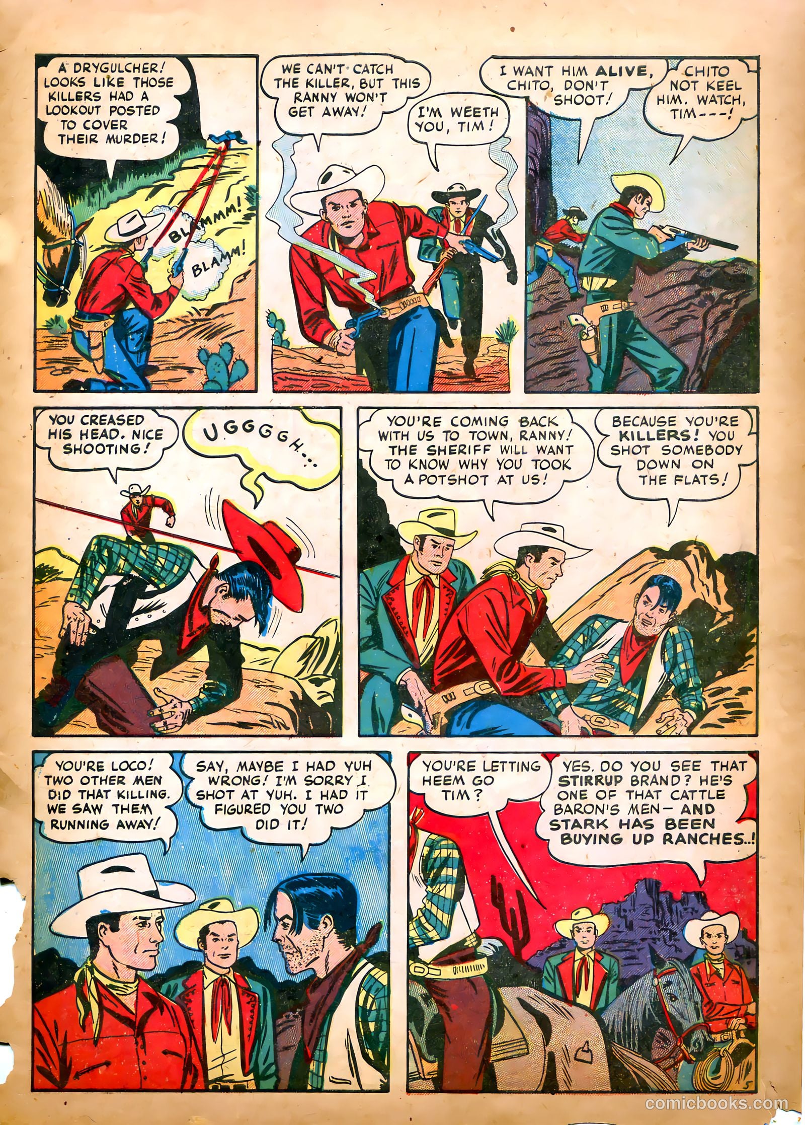 Tim Holt #2 (1948) — page 7 of 36