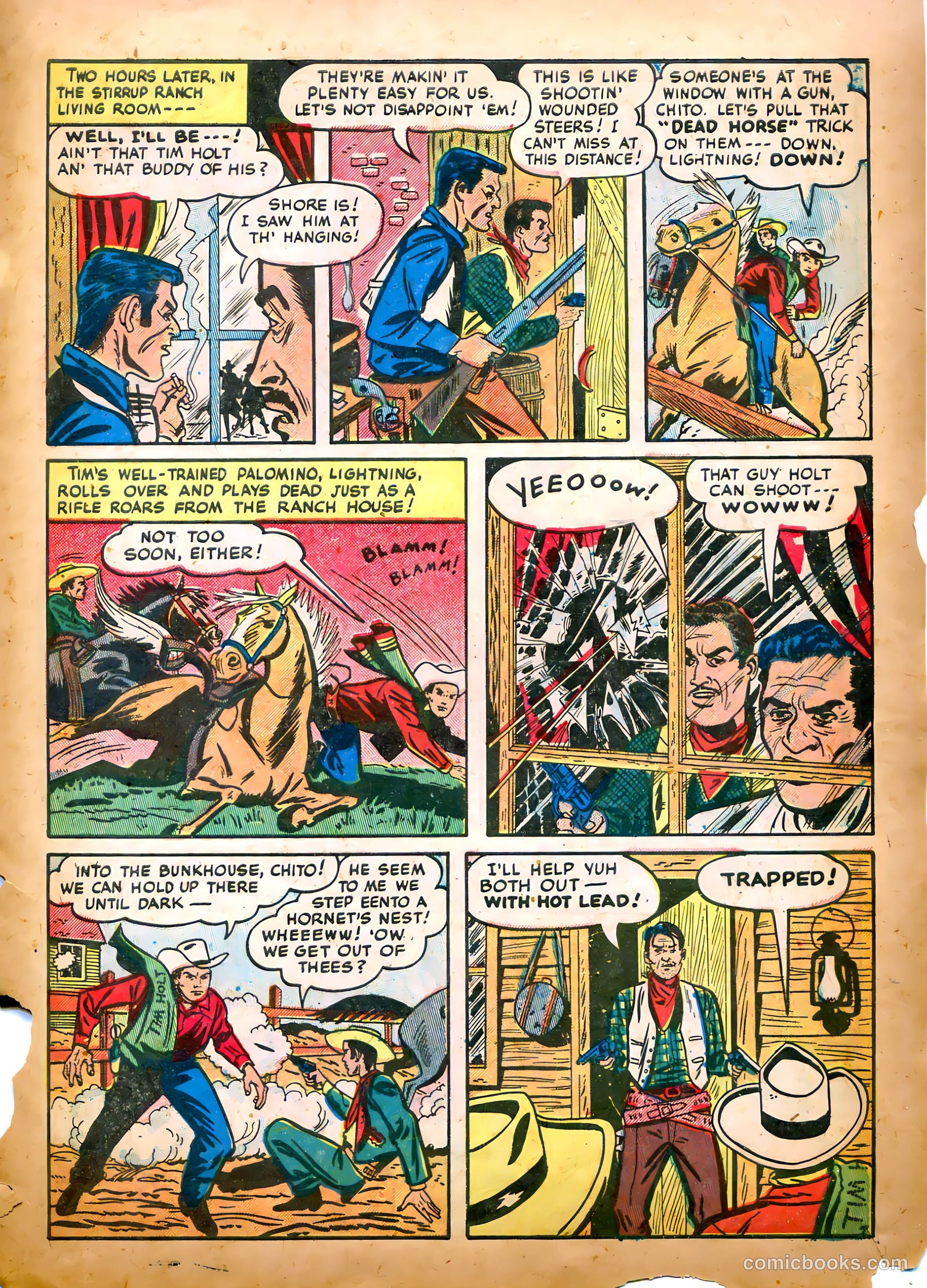 Tim Holt #2 (1948) — page 9 of 36
