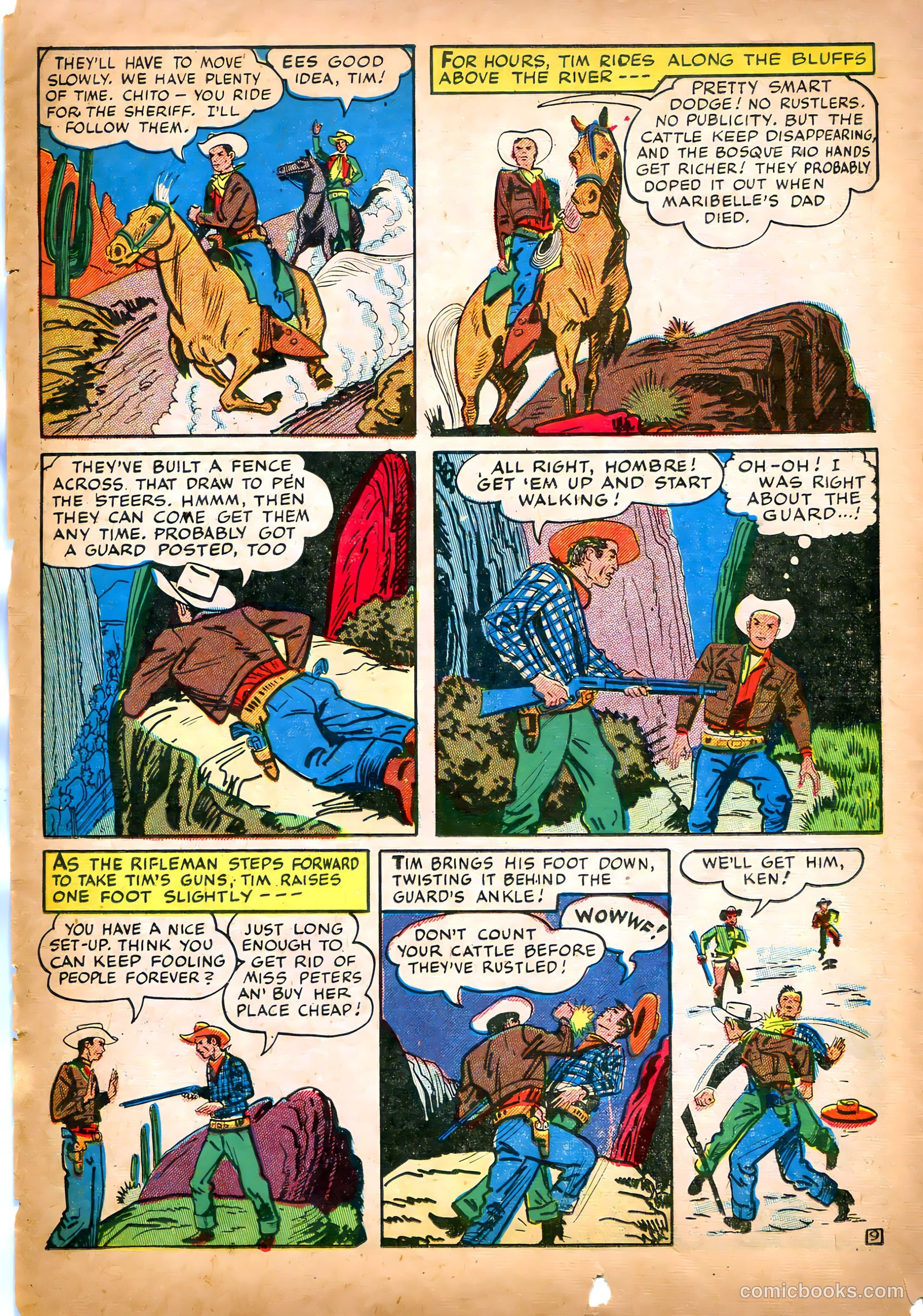 Tim Holt #2 (1948) — page 21 of 36