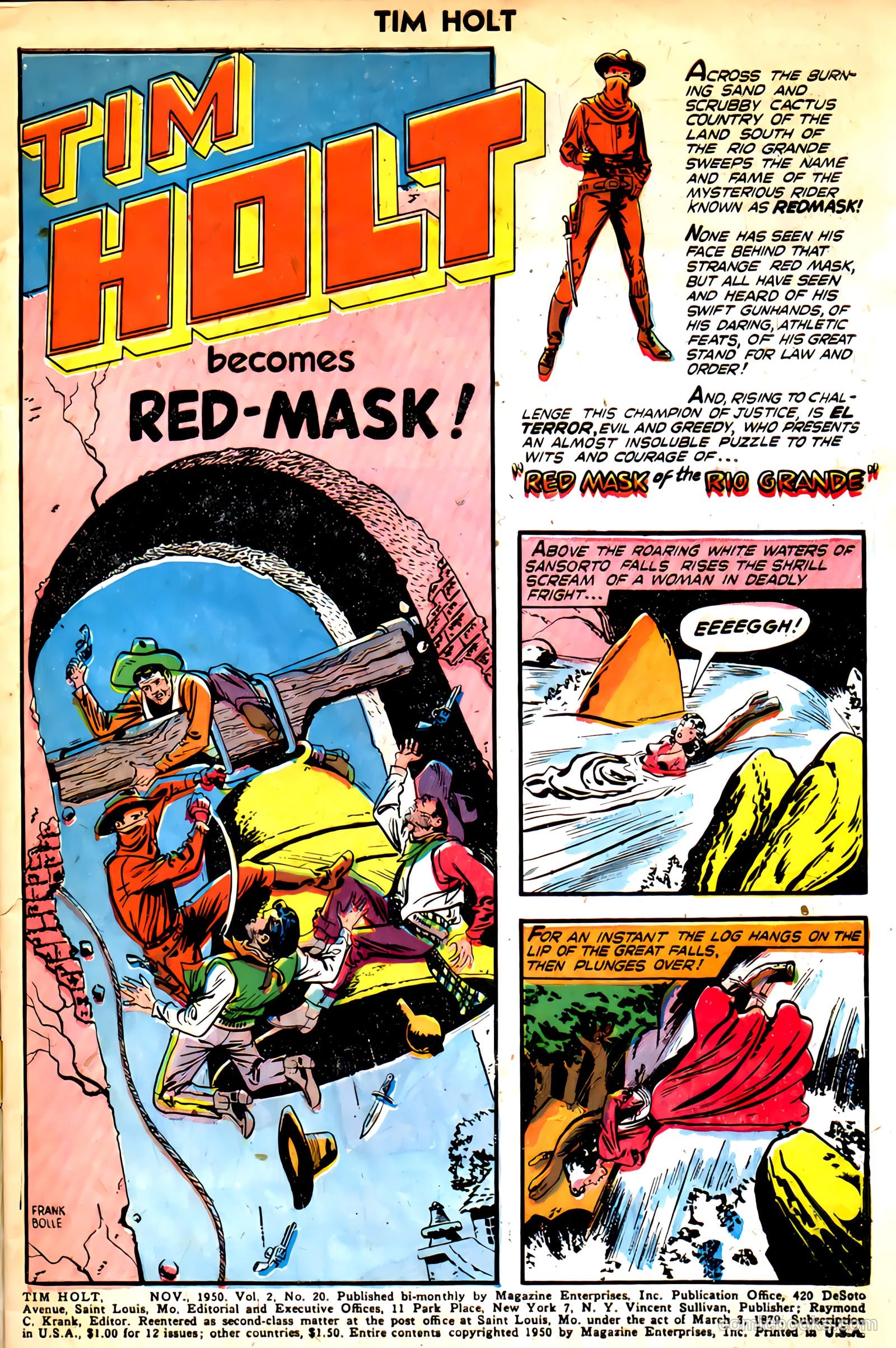 Tim Holt #20 (1950) — page 3 of 36