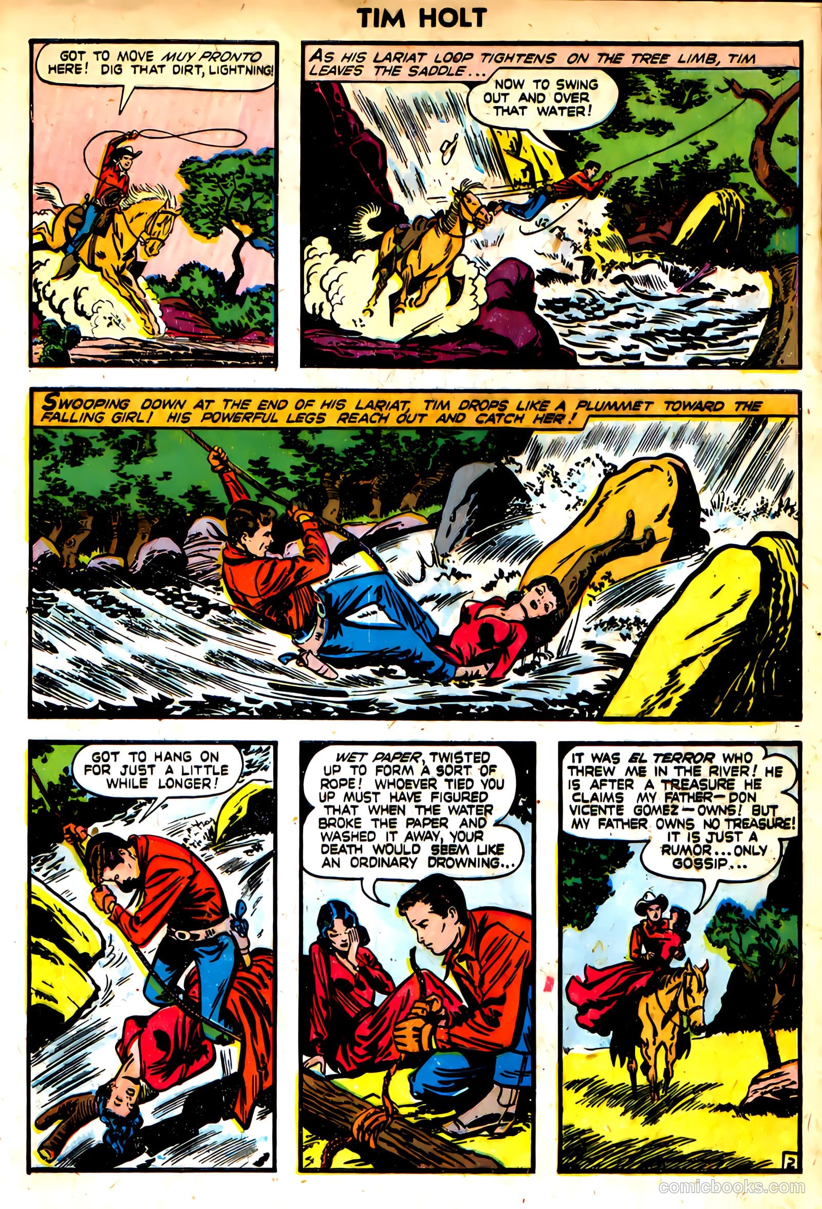 Tim Holt #20 (1950) — page 4 of 36