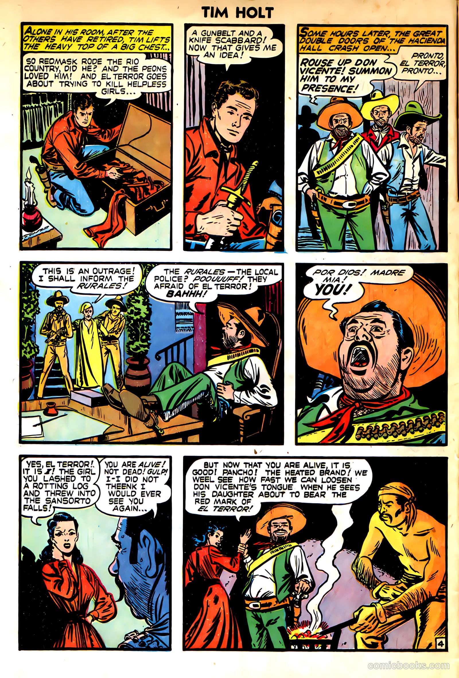 Tim Holt #20 (1950) — page 6 of 36