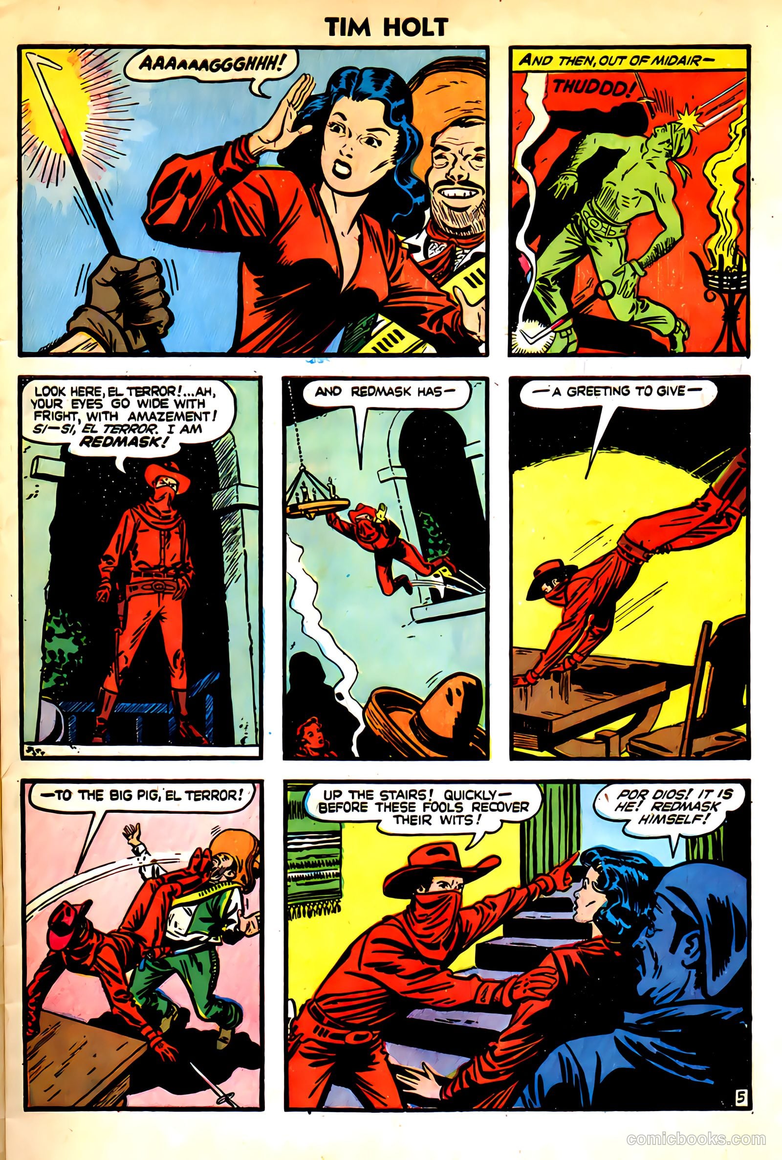 Tim Holt #20 (1950) — page 7 of 36