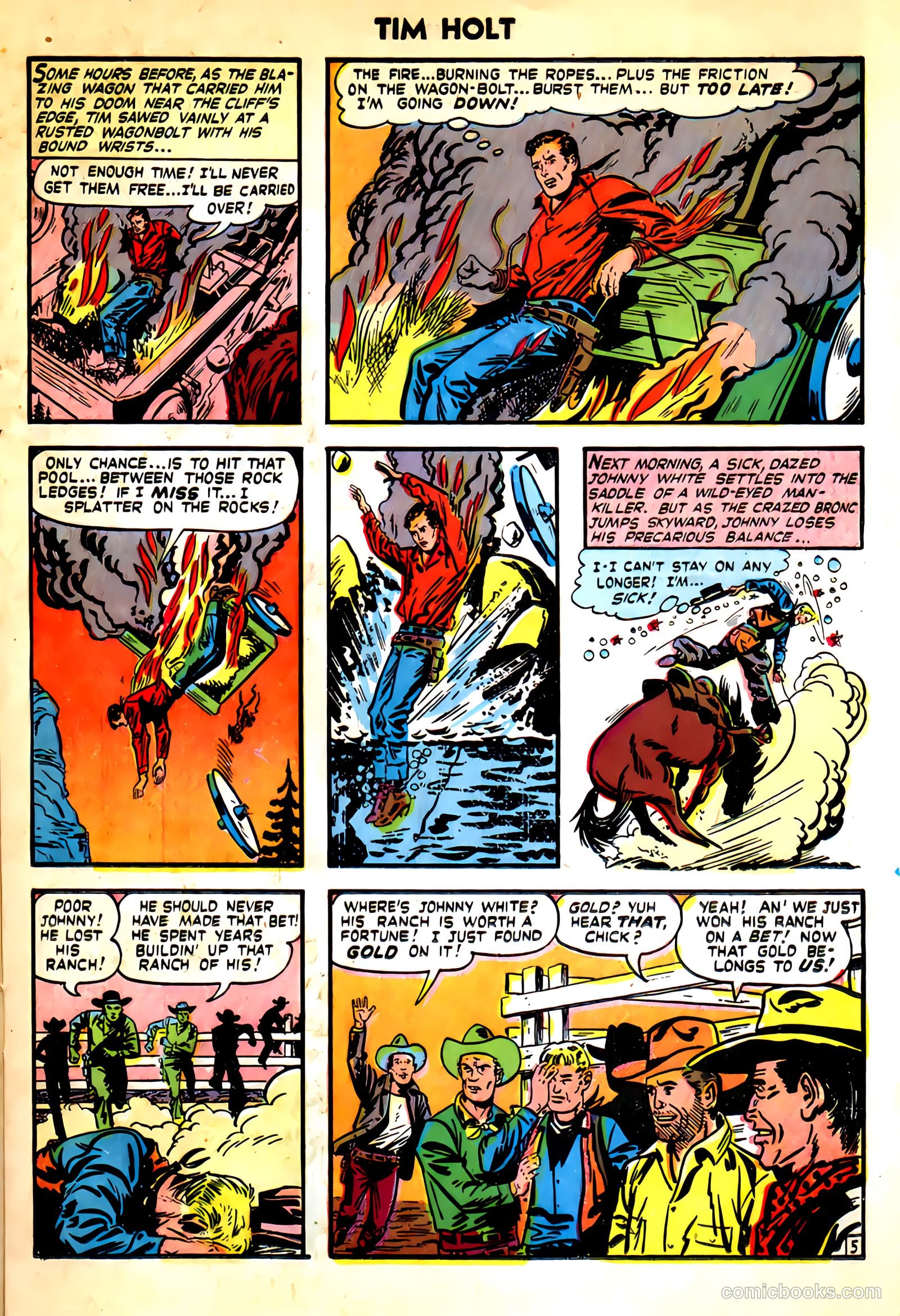 Tim Holt #20 (1950) — page 15 of 36