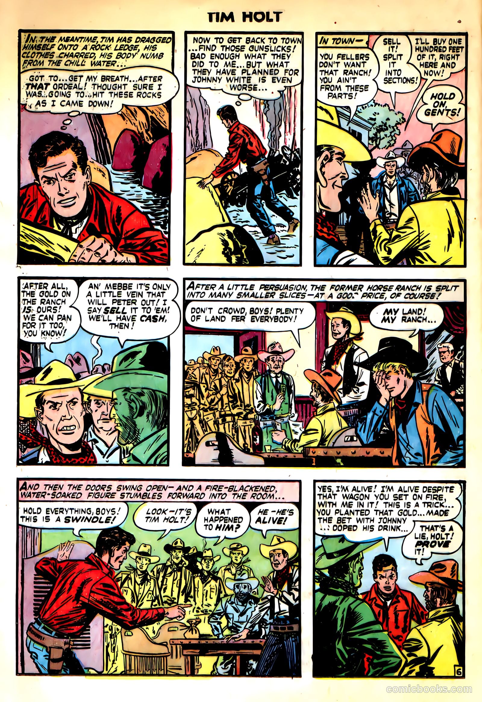 Tim Holt #20 (1950) — page 16 of 36