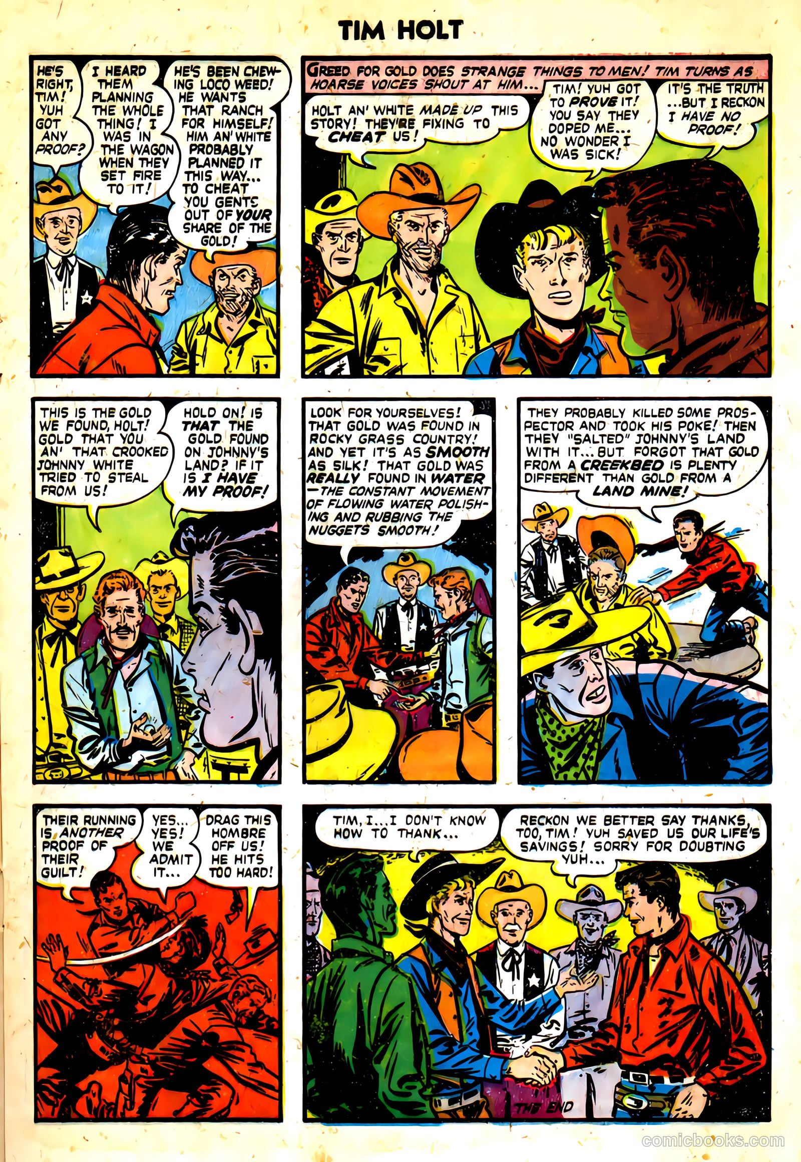 Tim Holt #20 (1950) — page 17 of 36