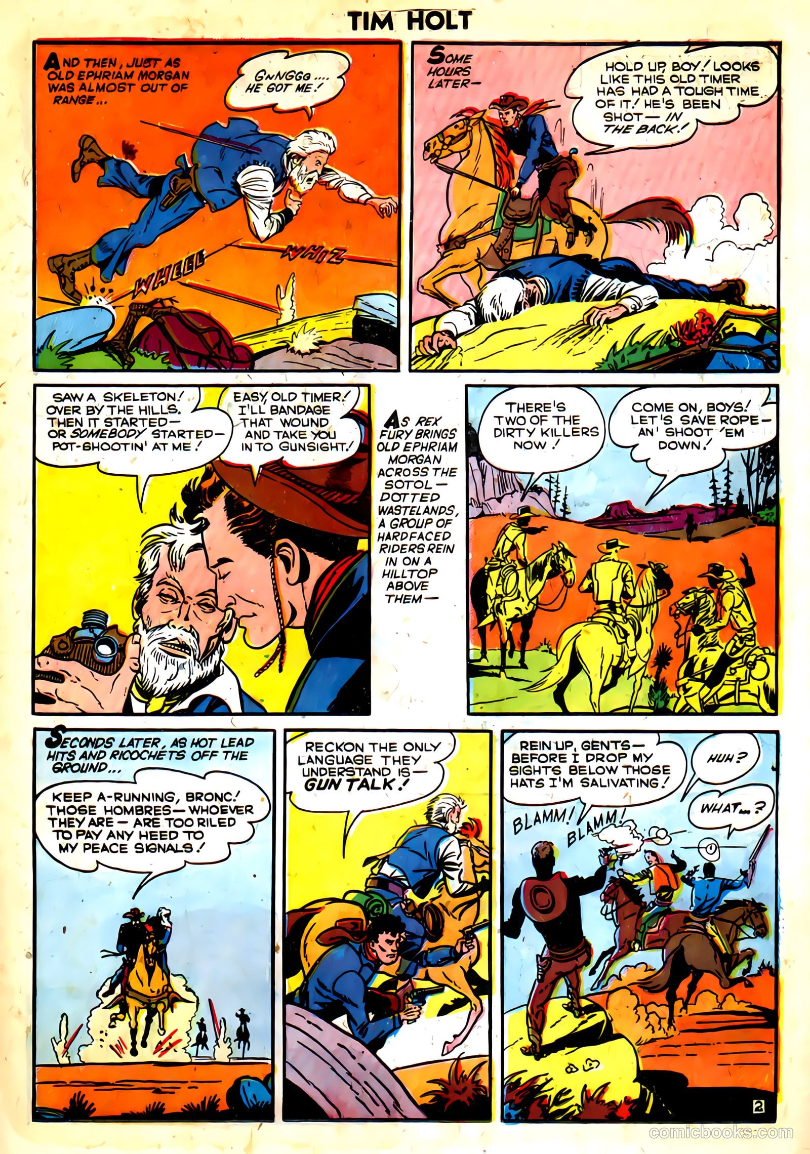 Tim Holt #20 (1950) — page 19 of 36