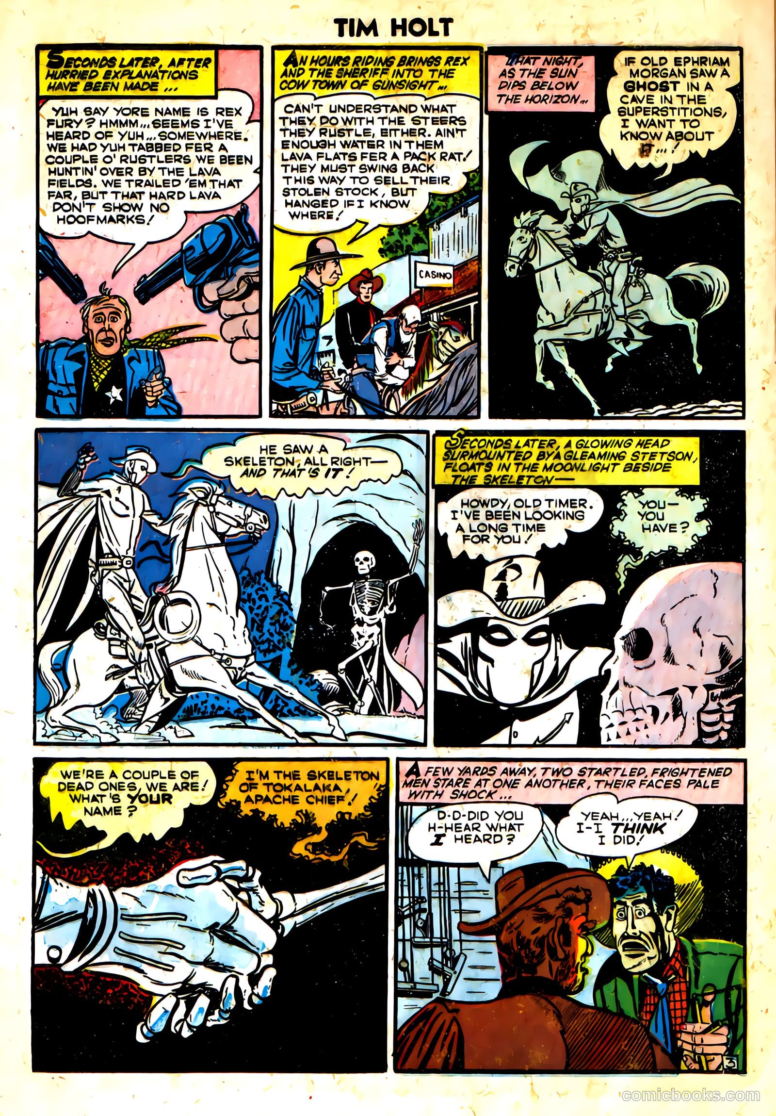 Tim Holt #20 (1950) — page 20 of 36
