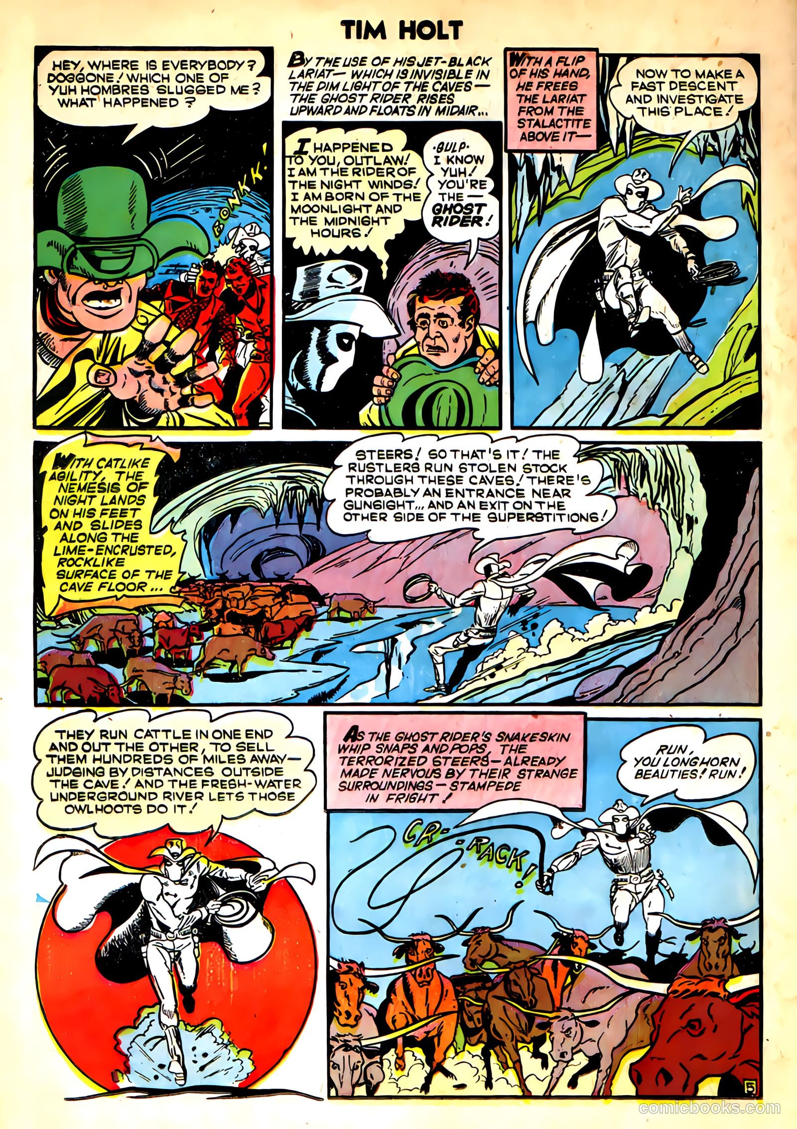 Tim Holt #20 (1950) — page 22 of 36