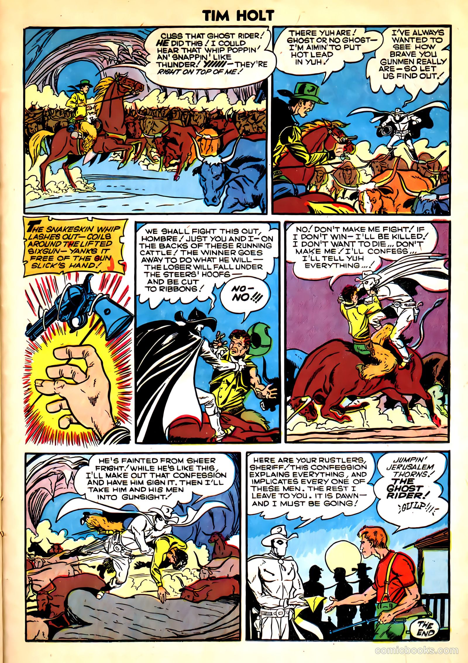 Tim Holt #20 (1950) — page 23 of 36