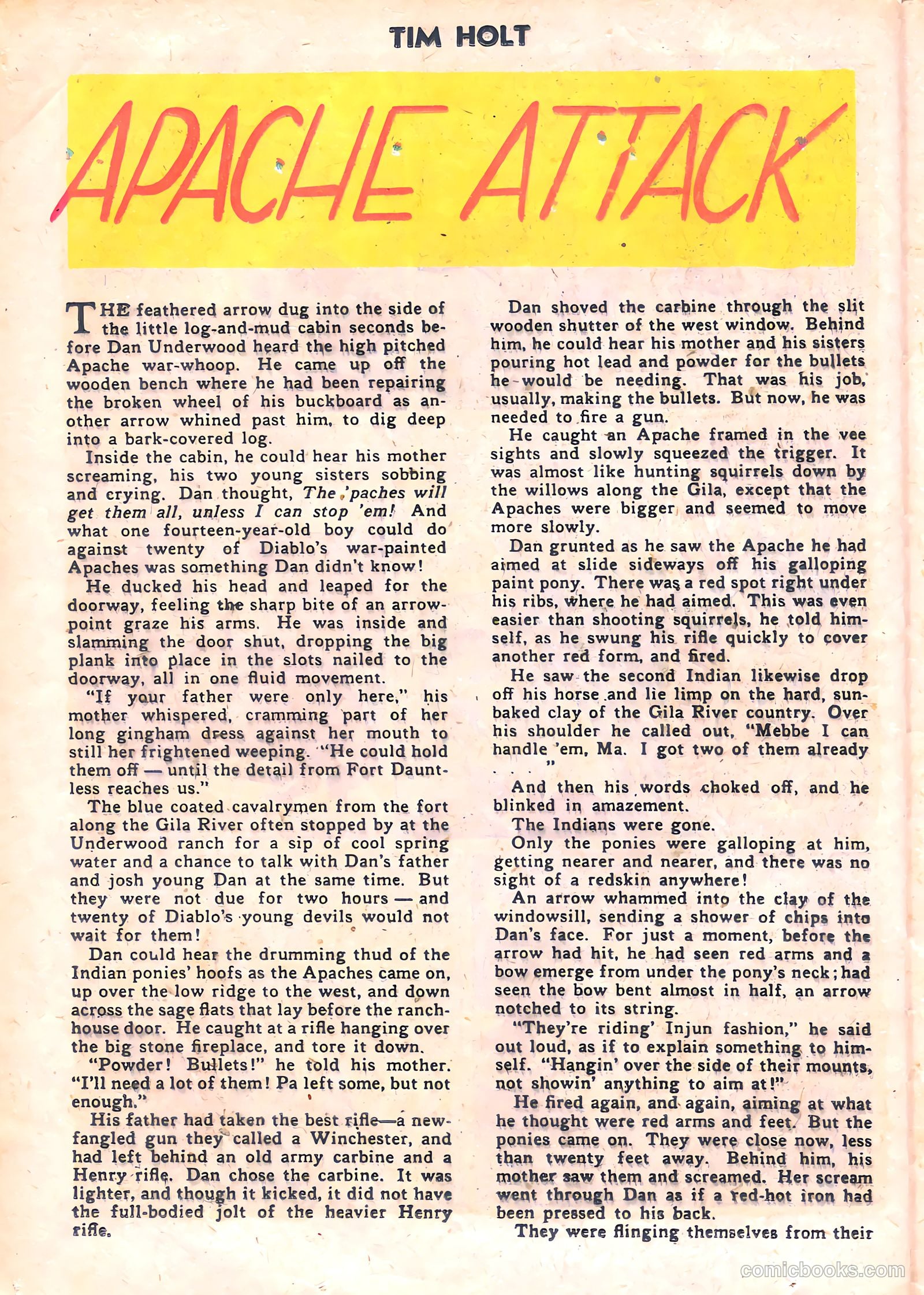 Tim Holt #20 (1950) — page 24 of 36