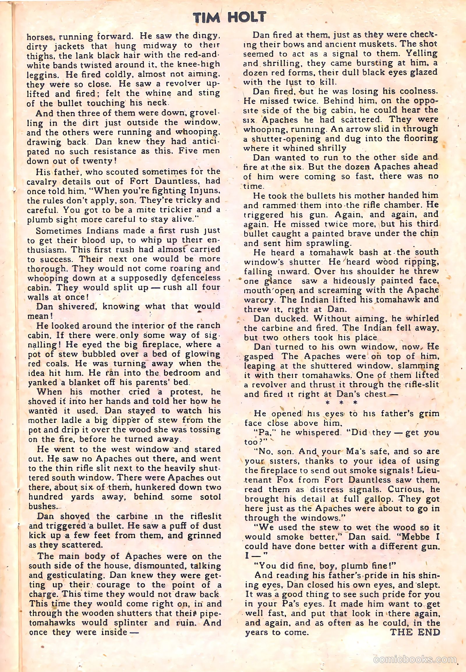 Tim Holt #20 (1950) — page 25 of 36