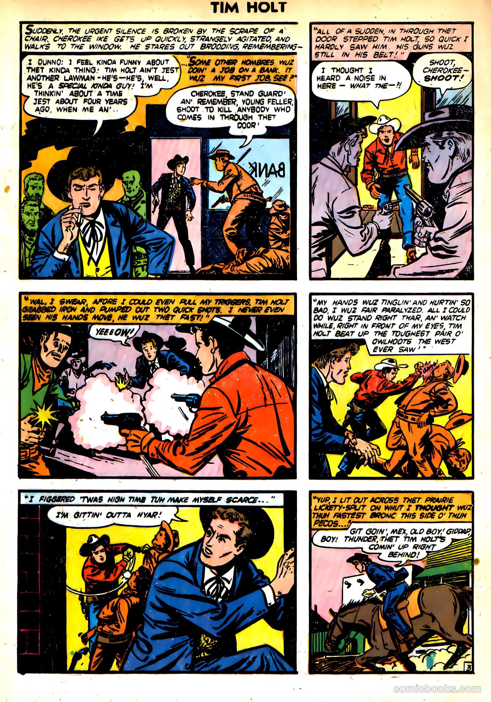 Tim Holt #20 (1950) — page 28 of 36