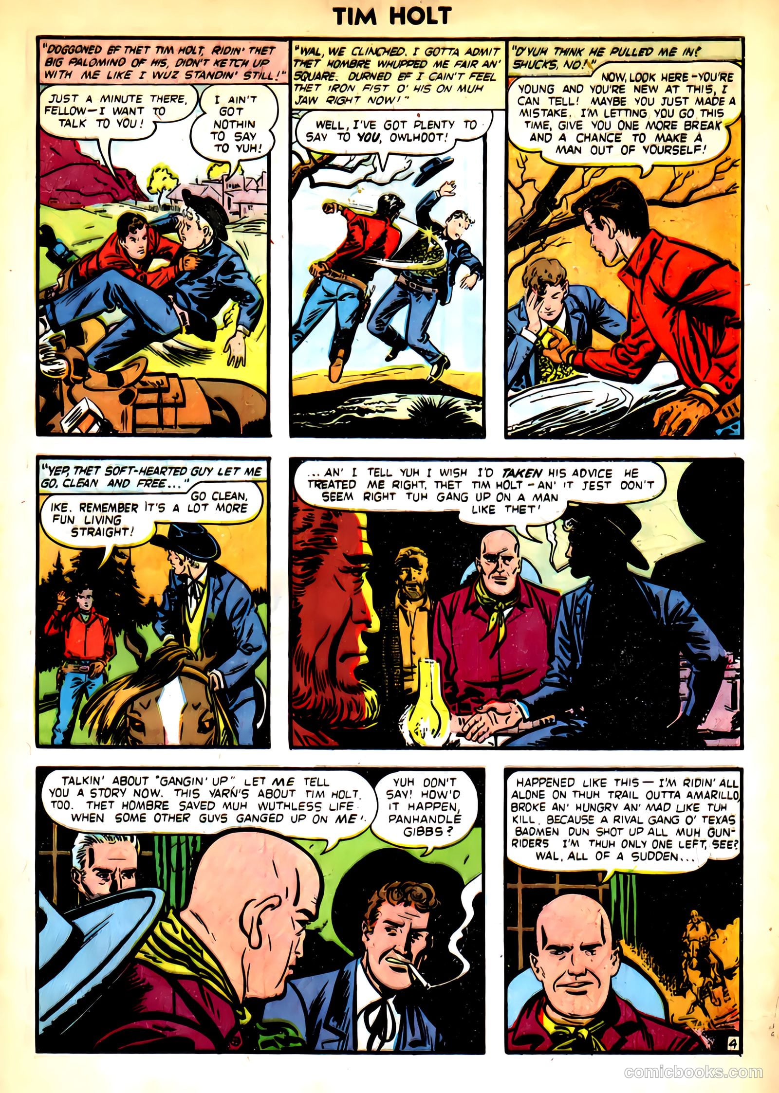 Tim Holt #20 (1950) — page 29 of 36
