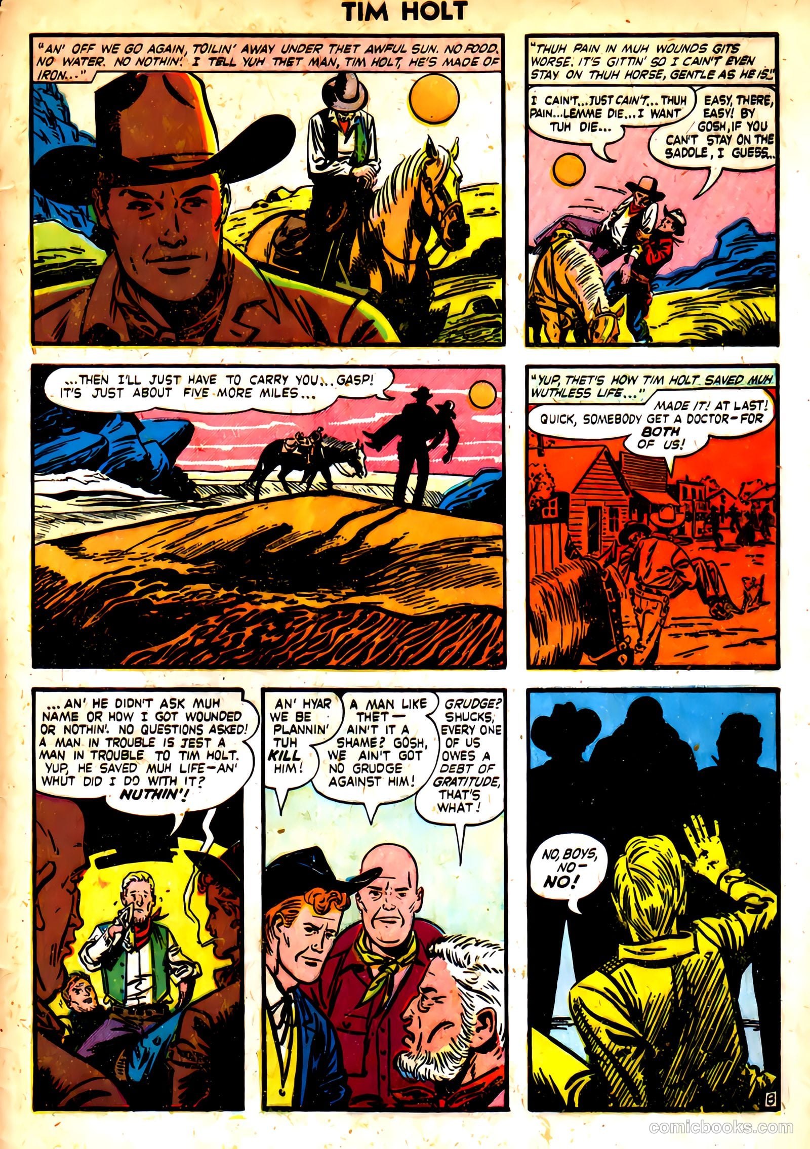 Tim Holt #20 (1950) — page 33 of 36
