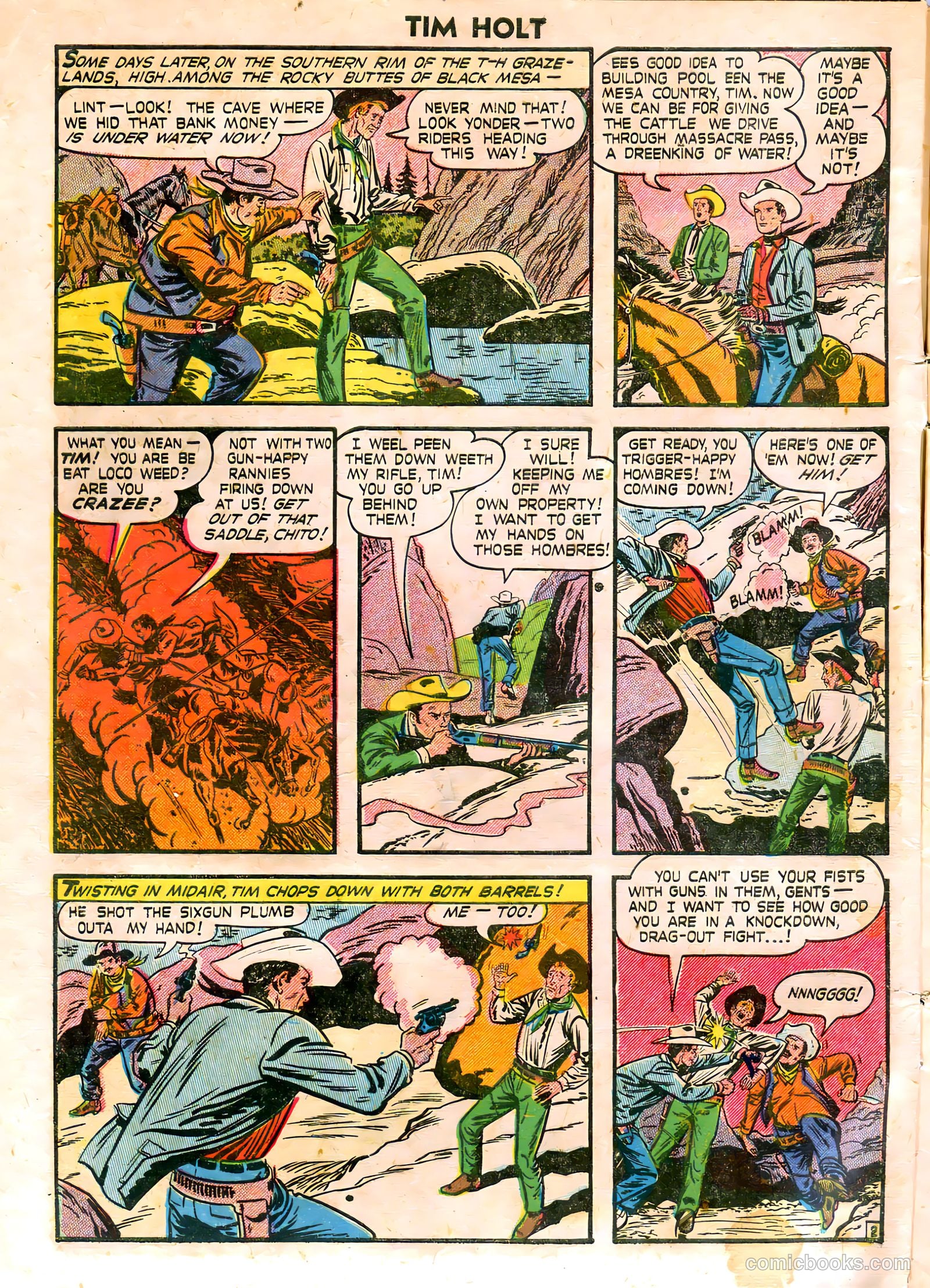 Tim Holt #21 (1950) — page 3 of 34