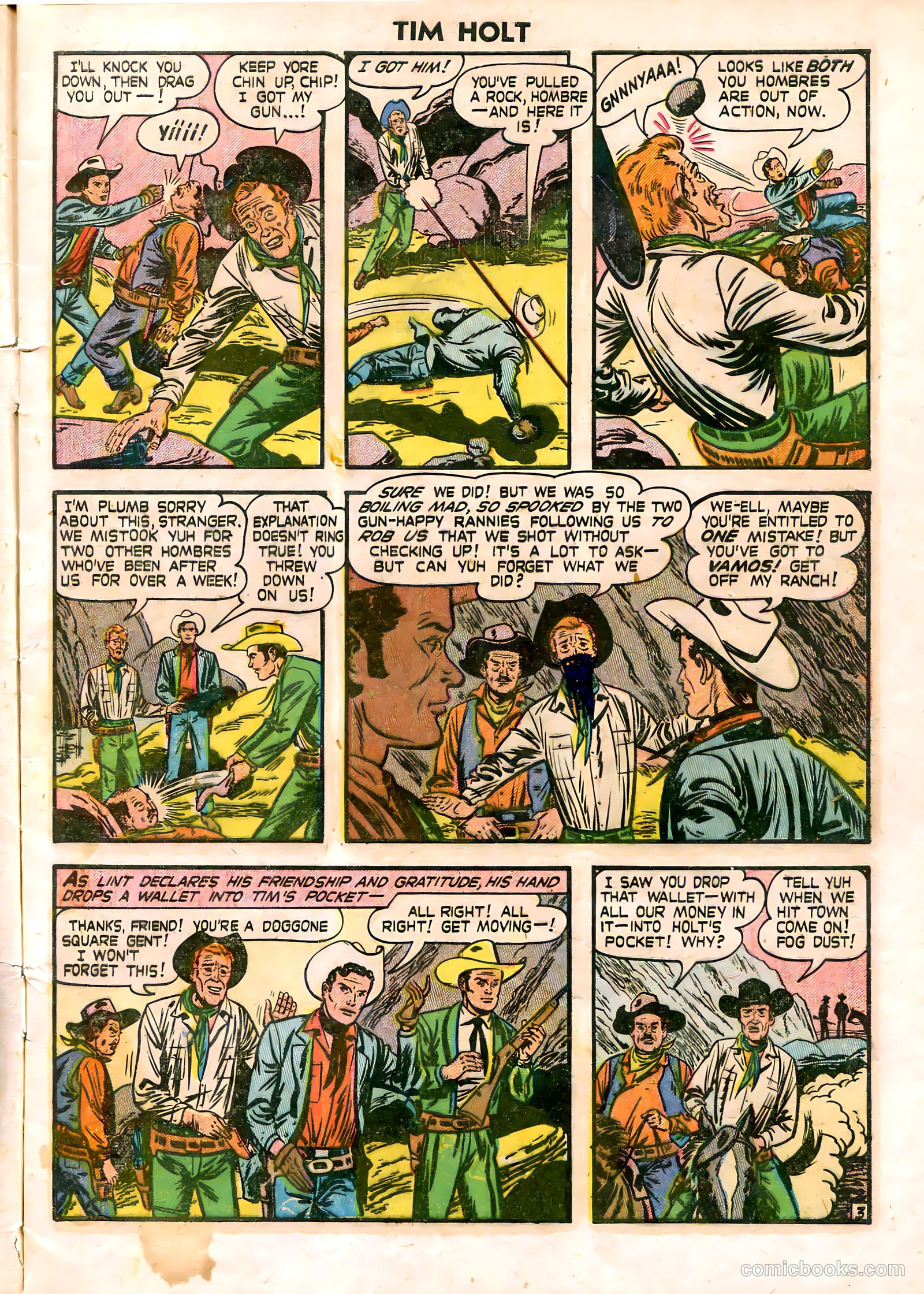 Tim Holt #21 (1950) — page 4 of 34