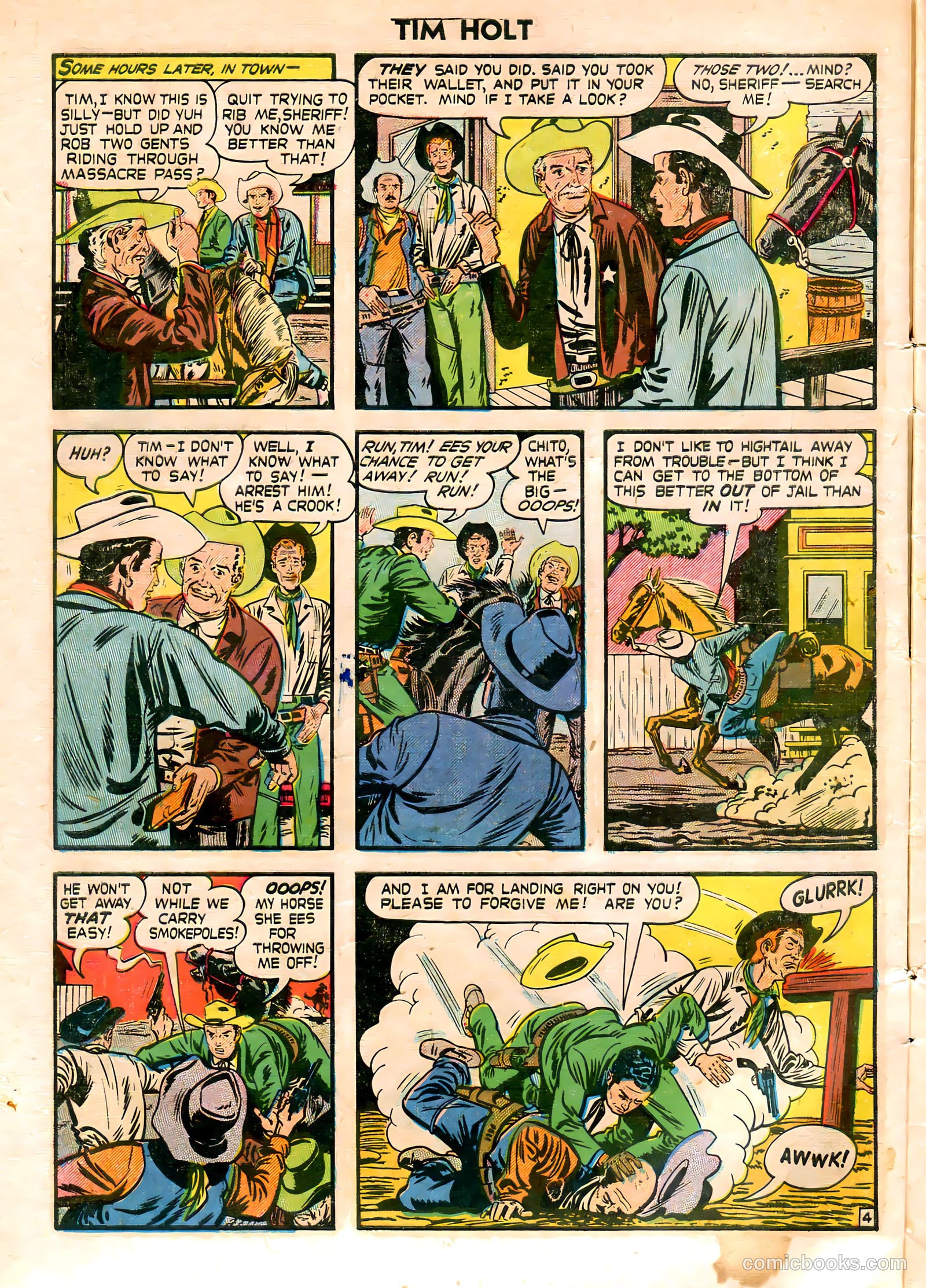Tim Holt #21 (1950) — page 5 of 34