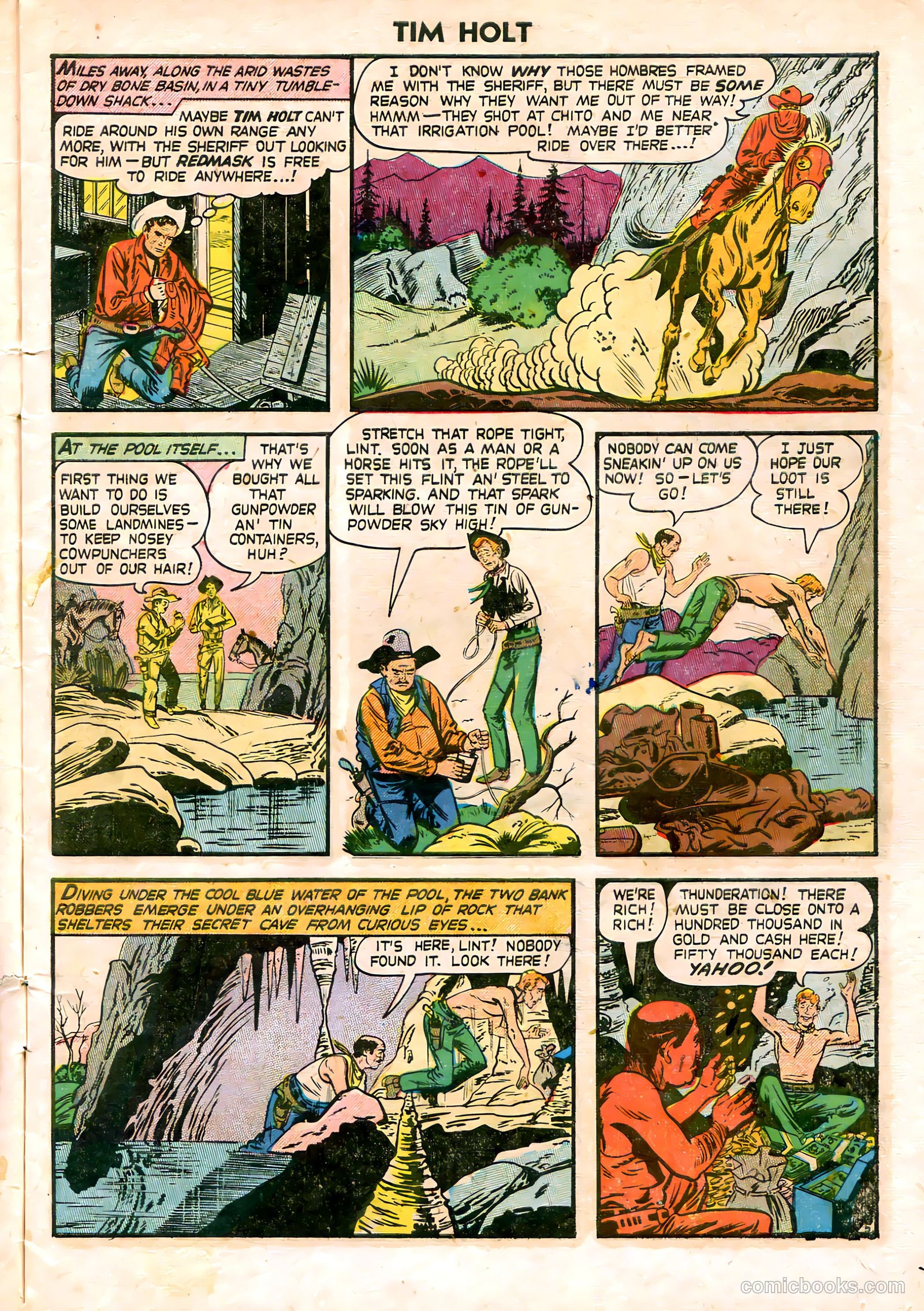 Tim Holt #21 (1950) — page 6 of 34