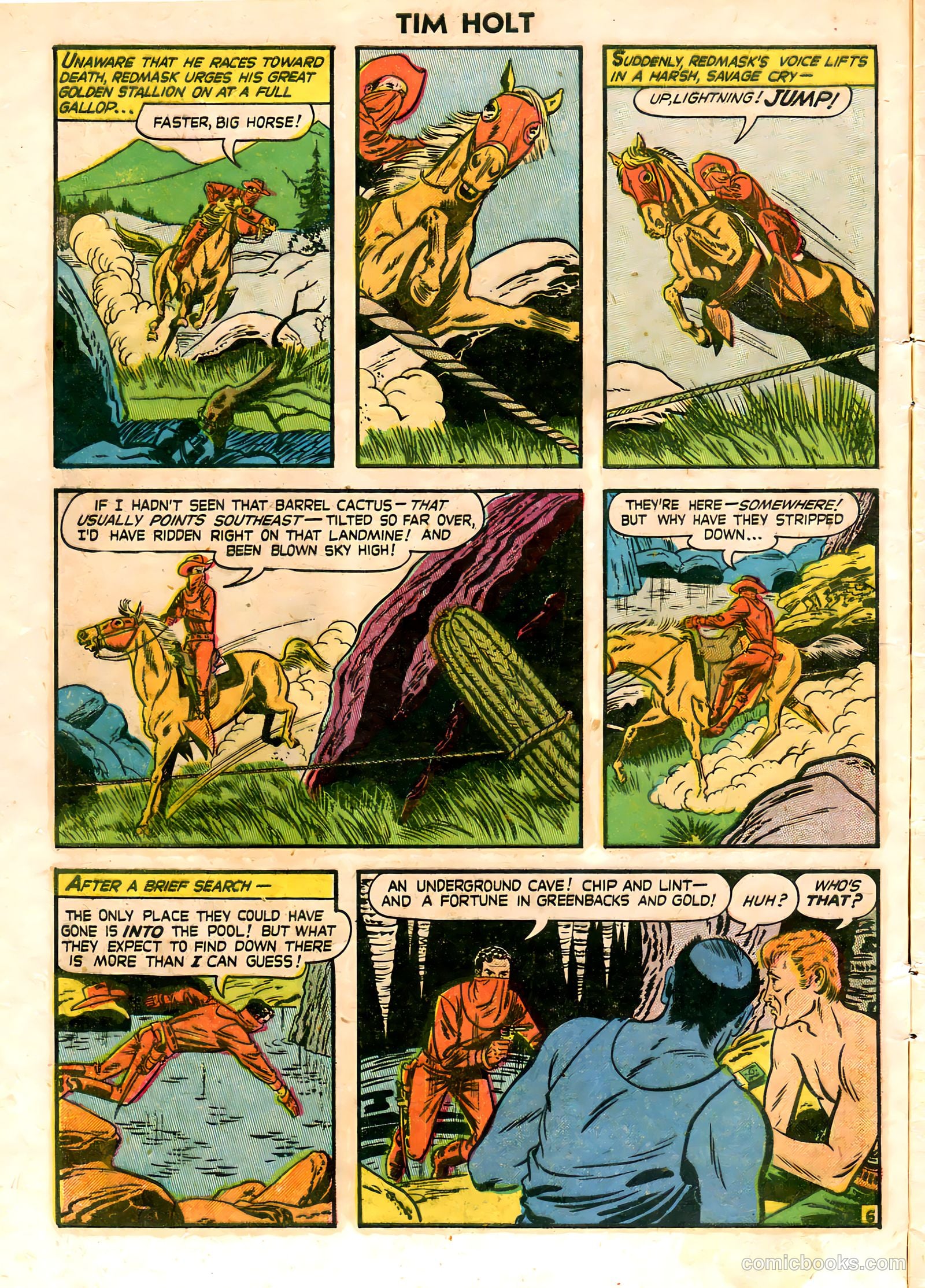 Tim Holt #21 (1950) — page 7 of 34