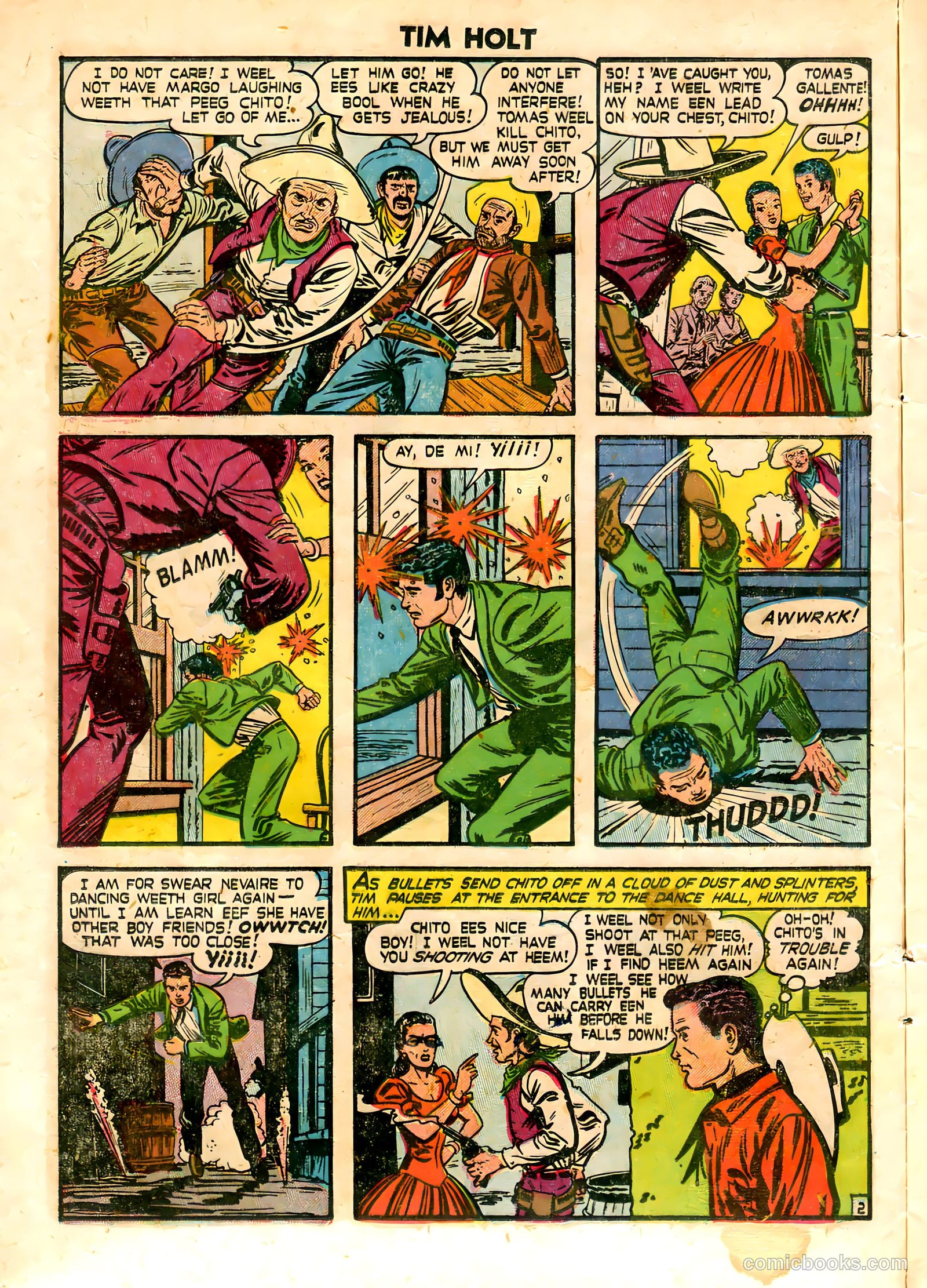 Tim Holt #21 (1950) — page 11 of 34