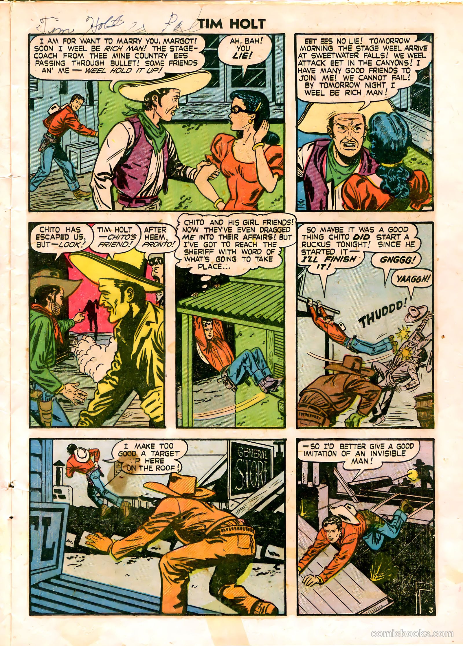 Tim Holt #21 (1950) — page 12 of 34