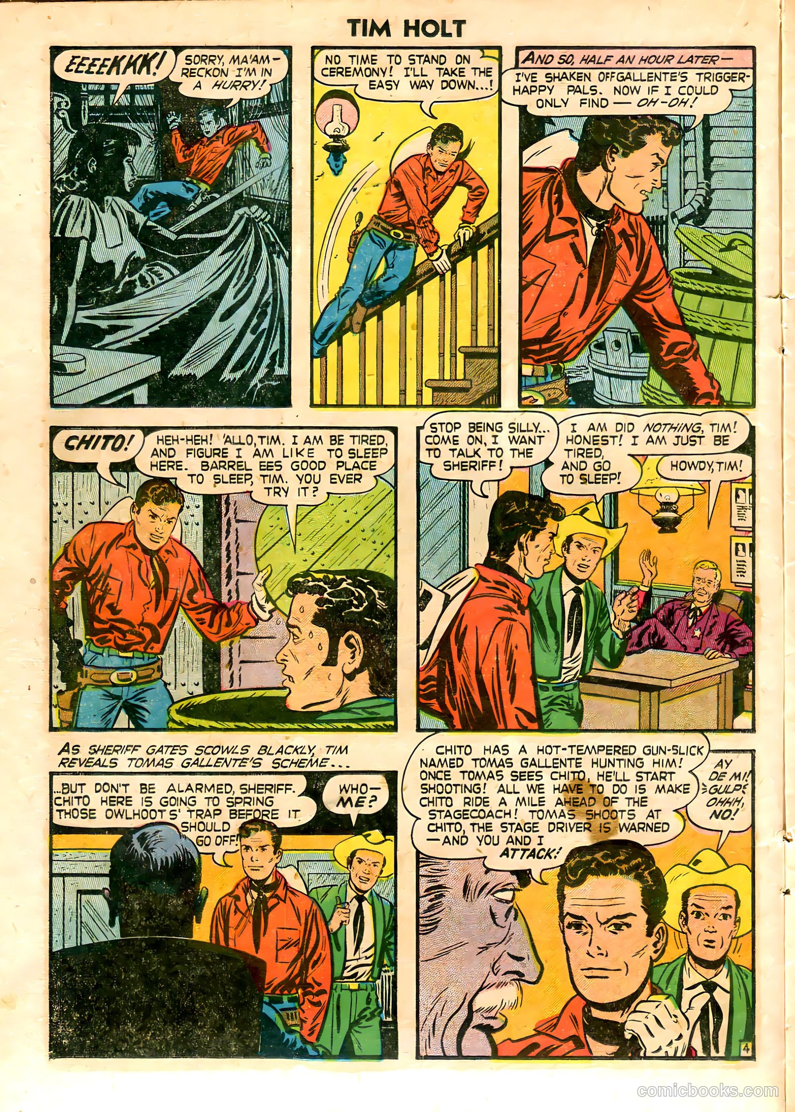 Tim Holt #21 (1950) — page 13 of 34