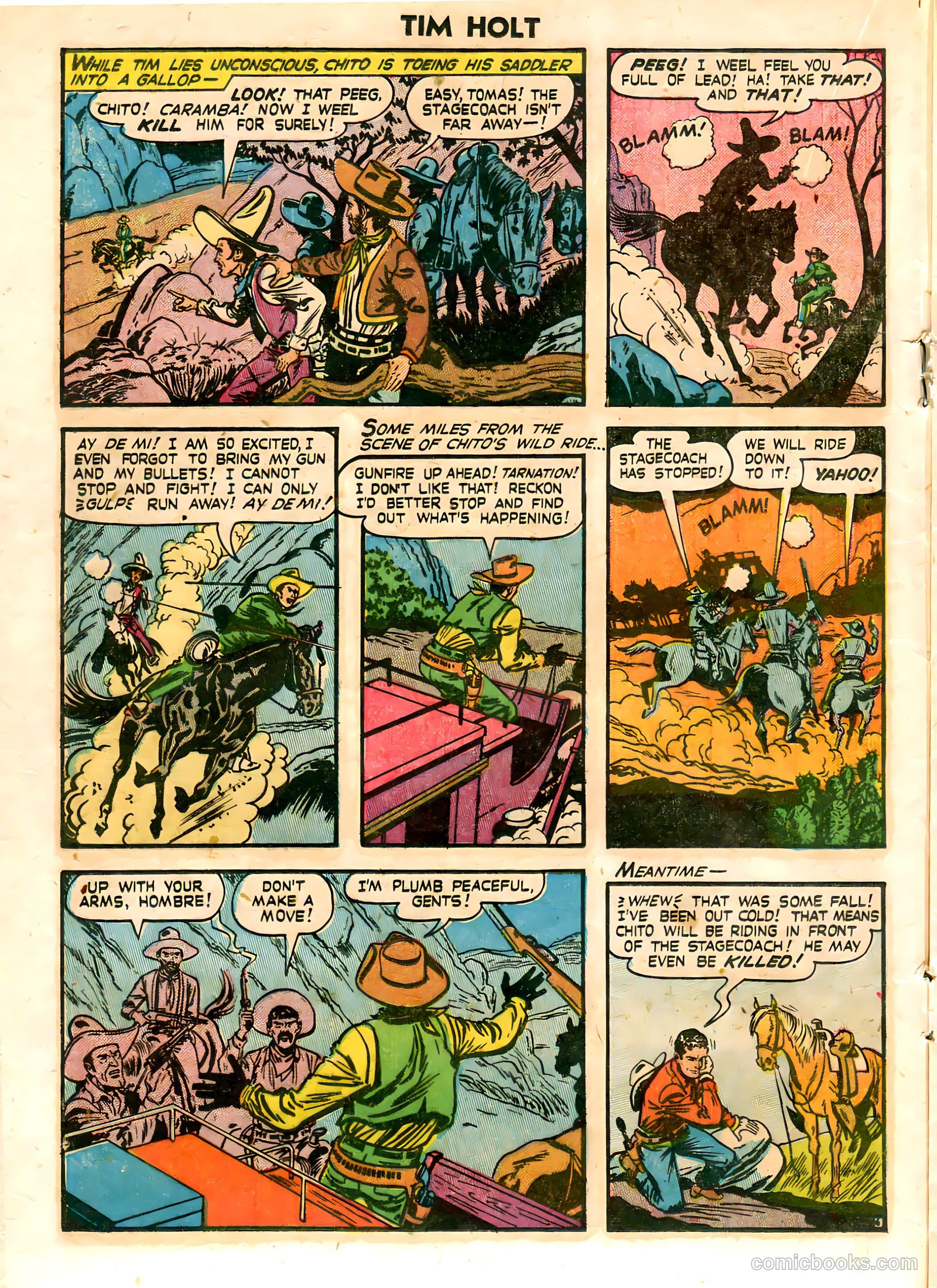 Tim Holt #21 (1950) — page 15 of 34