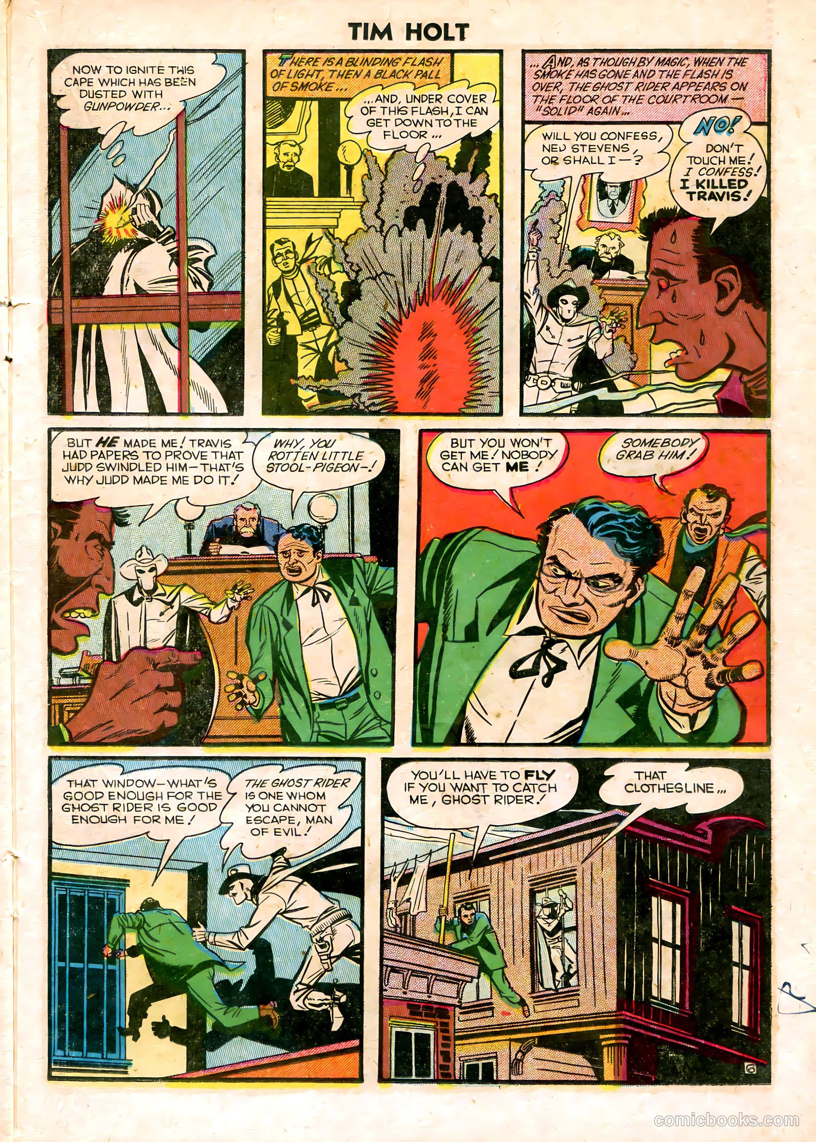 Tim Holt #21 (1950) — page 22 of 34