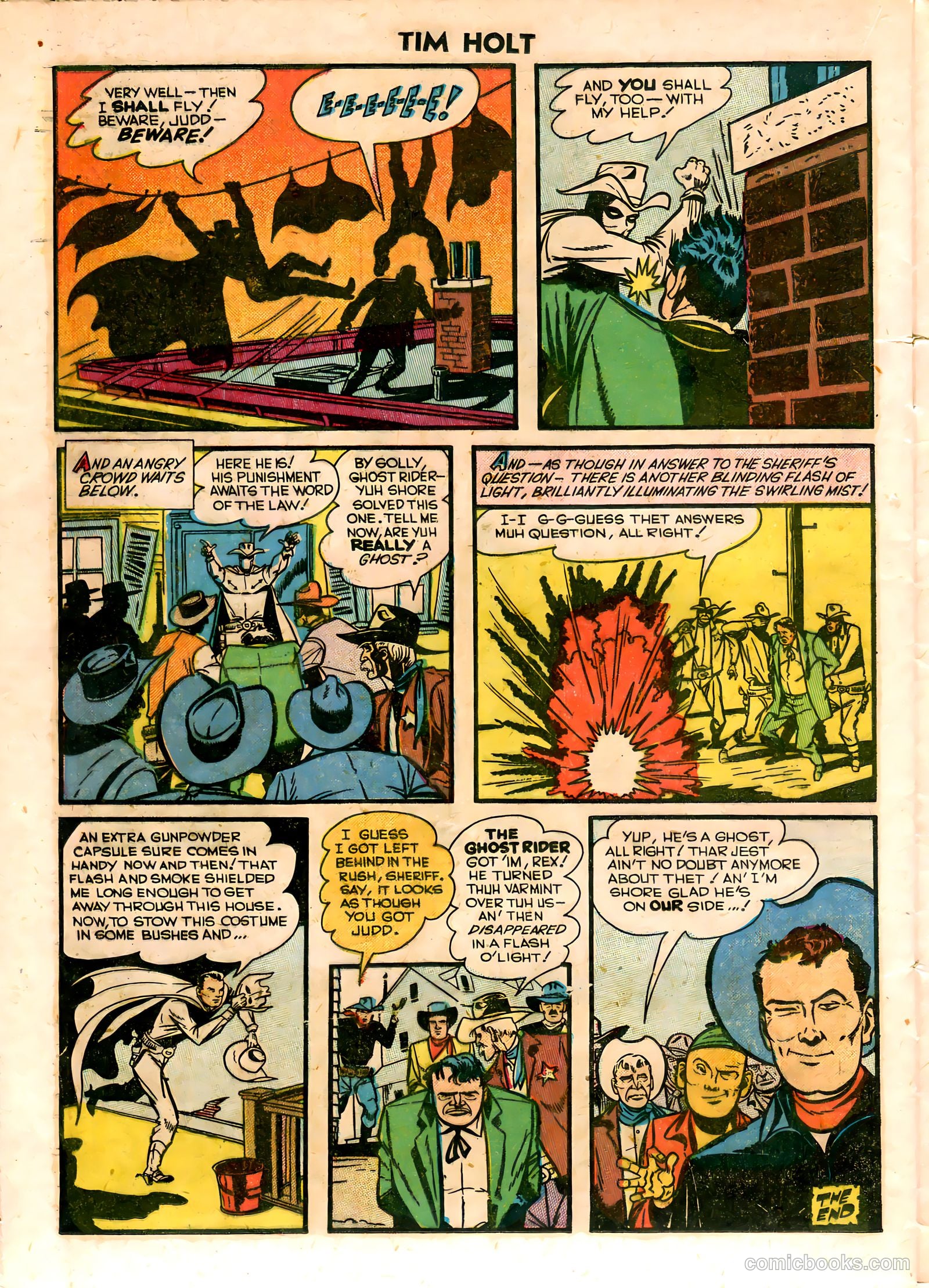 Tim Holt #21 (1950) — page 23 of 34