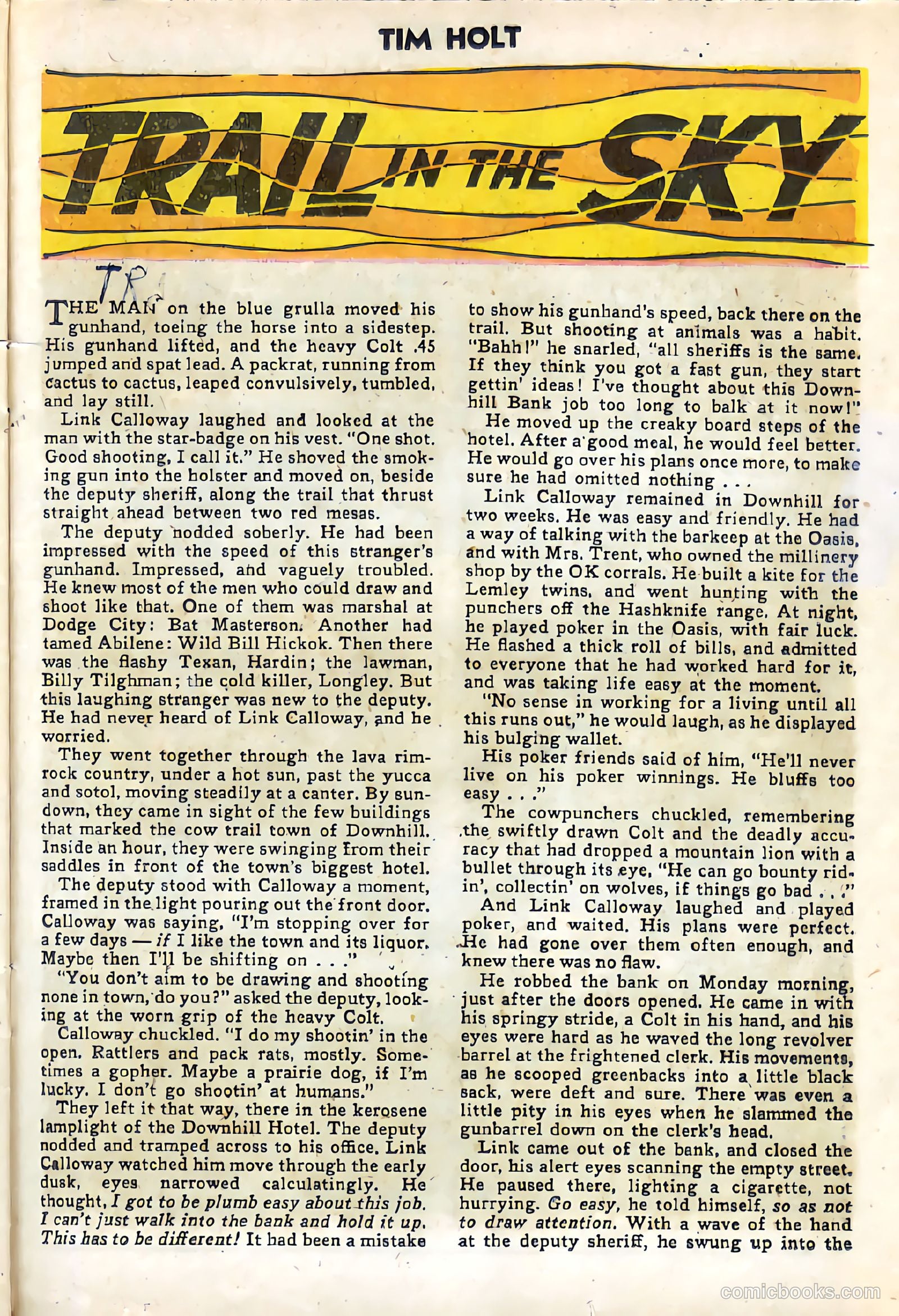 Tim Holt #21 (1950) — page 24 of 34