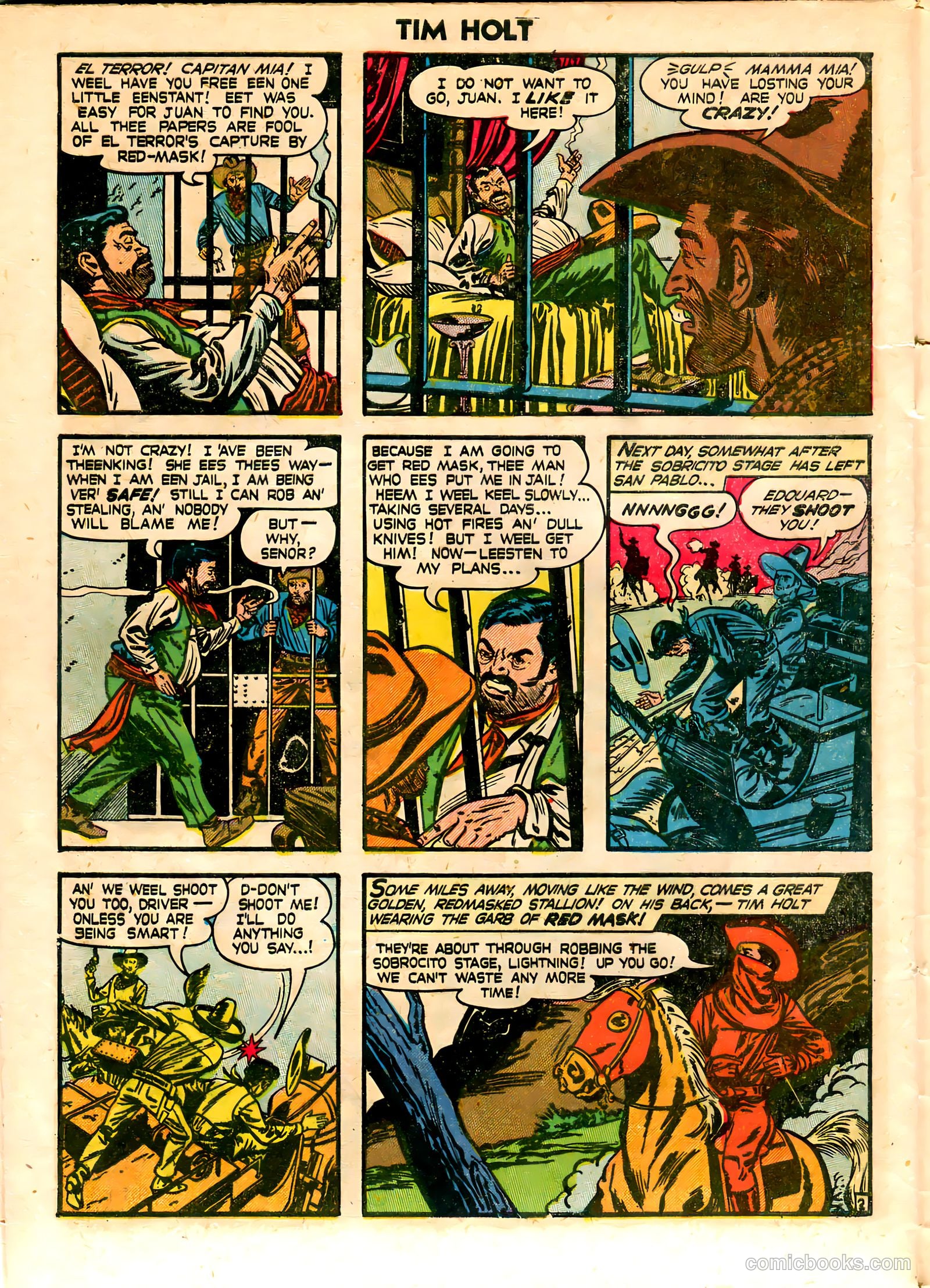 Tim Holt #21 (1950) — page 27 of 34