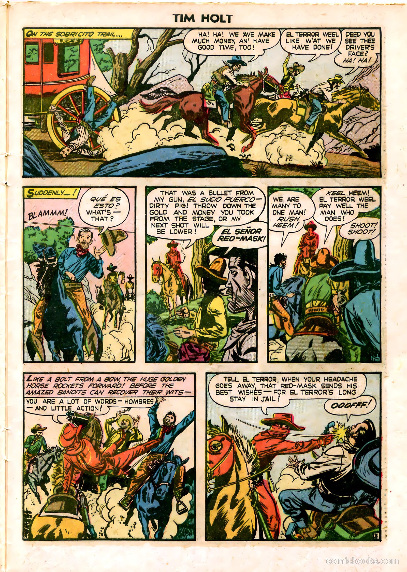 Tim Holt #21 (1950) — page 28 of 34