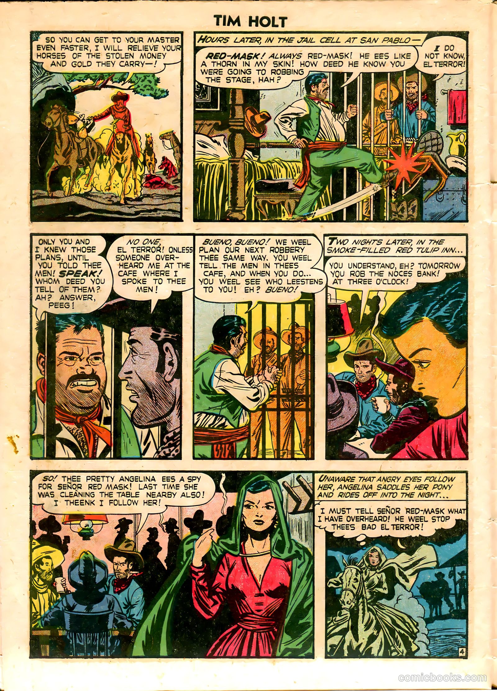 Tim Holt #21 (1950) — page 29 of 34