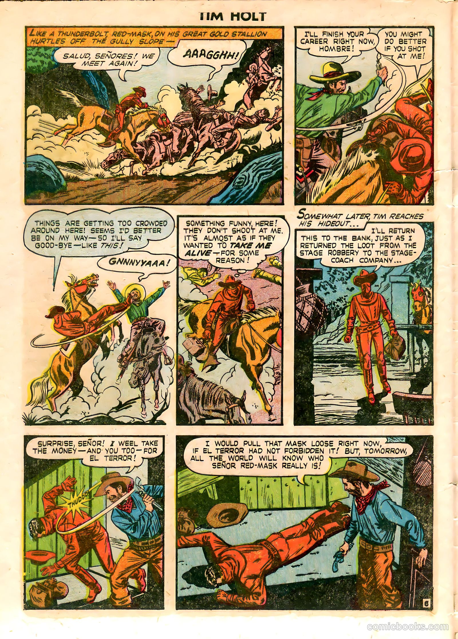 Tim Holt #21 (1950) — page 31 of 34
