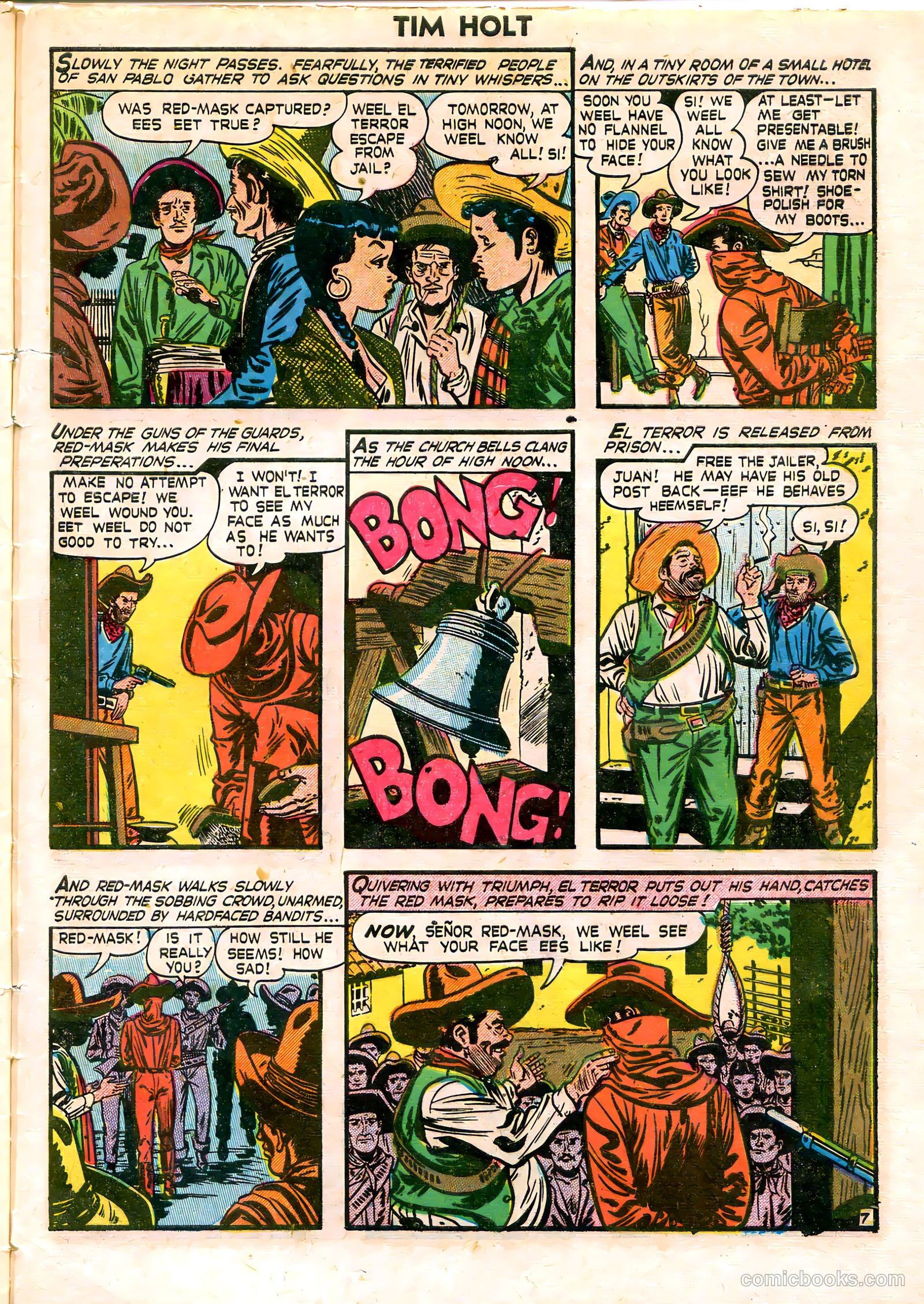 Tim Holt #21 (1950) — page 32 of 34