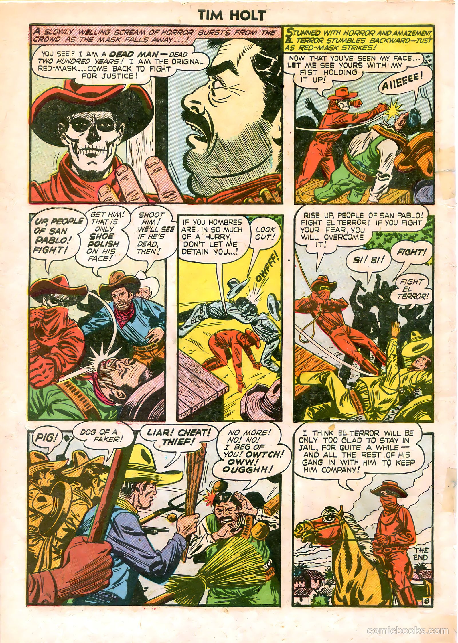 Tim Holt #21 (1950) — page 33 of 34
