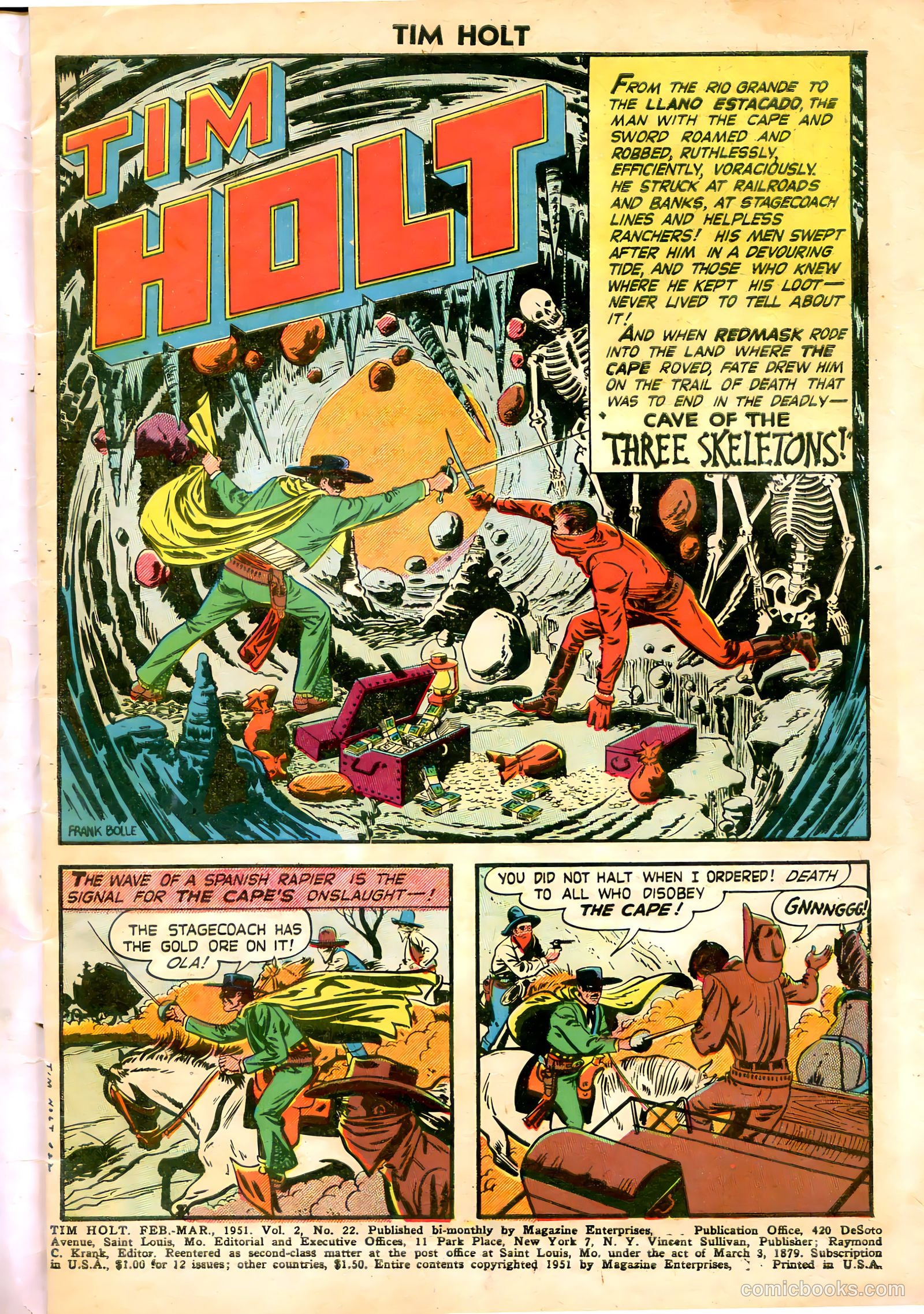Tim Holt #22 (1951) — page 3 of 36