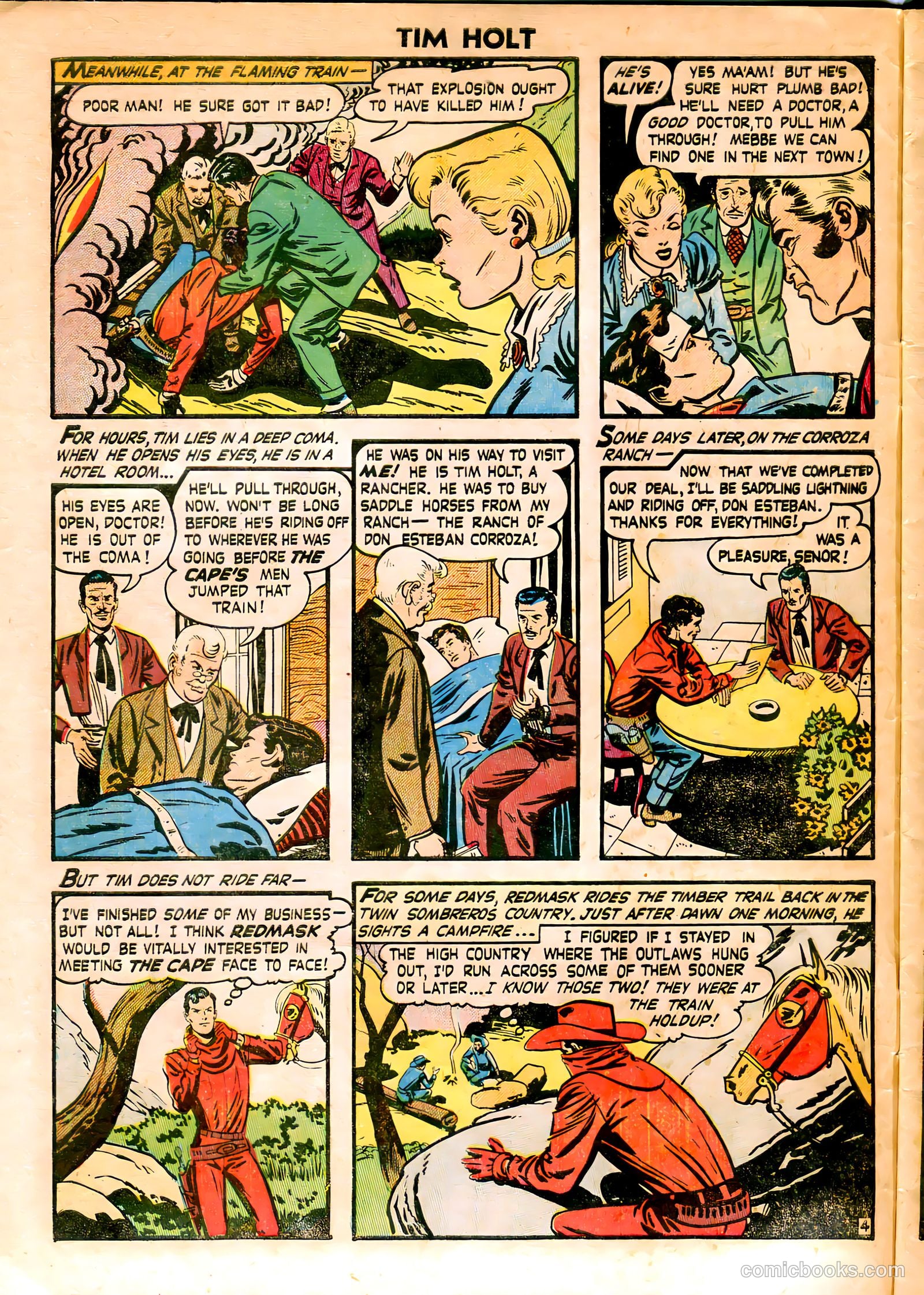 Tim Holt #22 (1951) — page 6 of 36