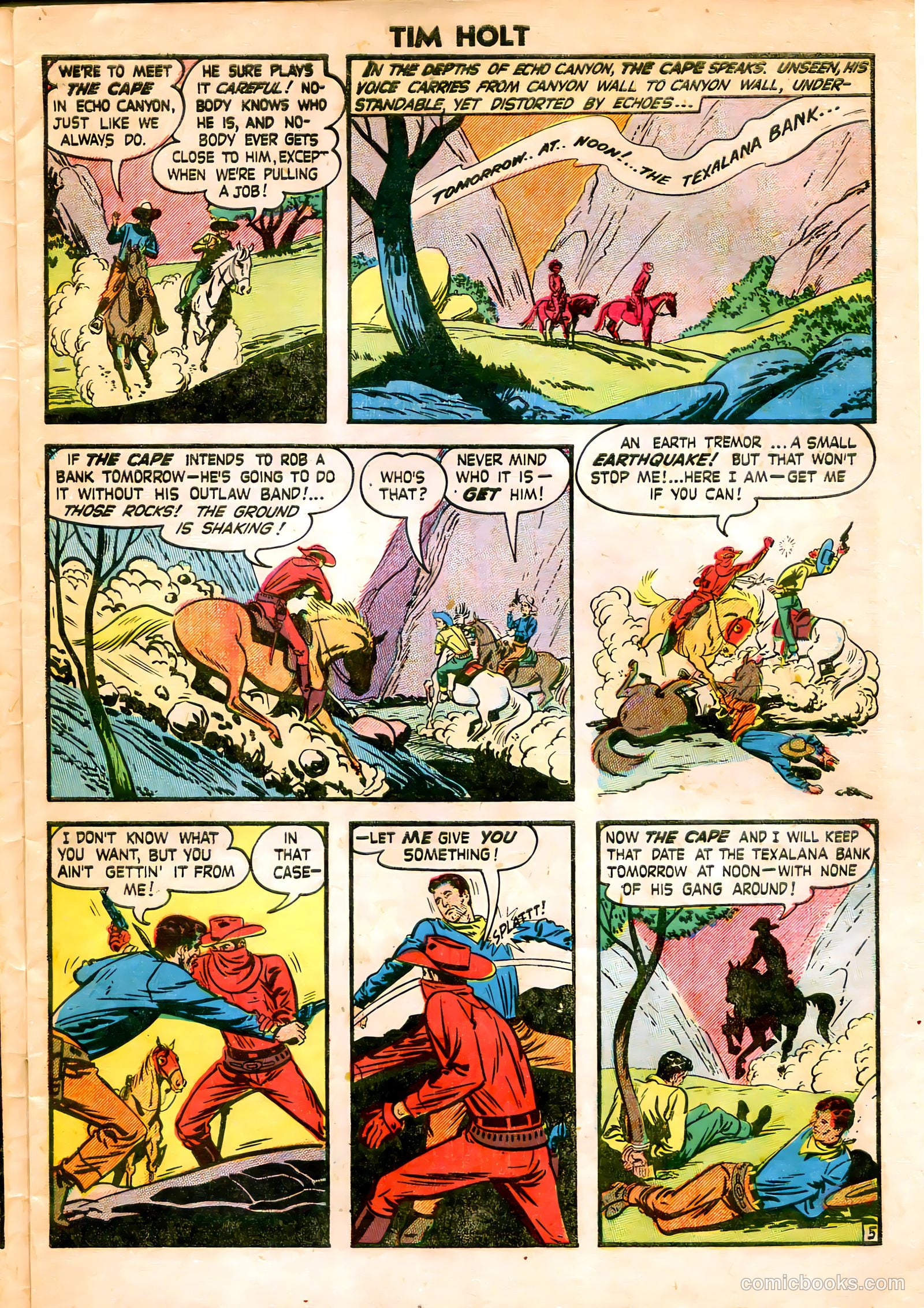 Tim Holt #22 (1951) — page 7 of 36