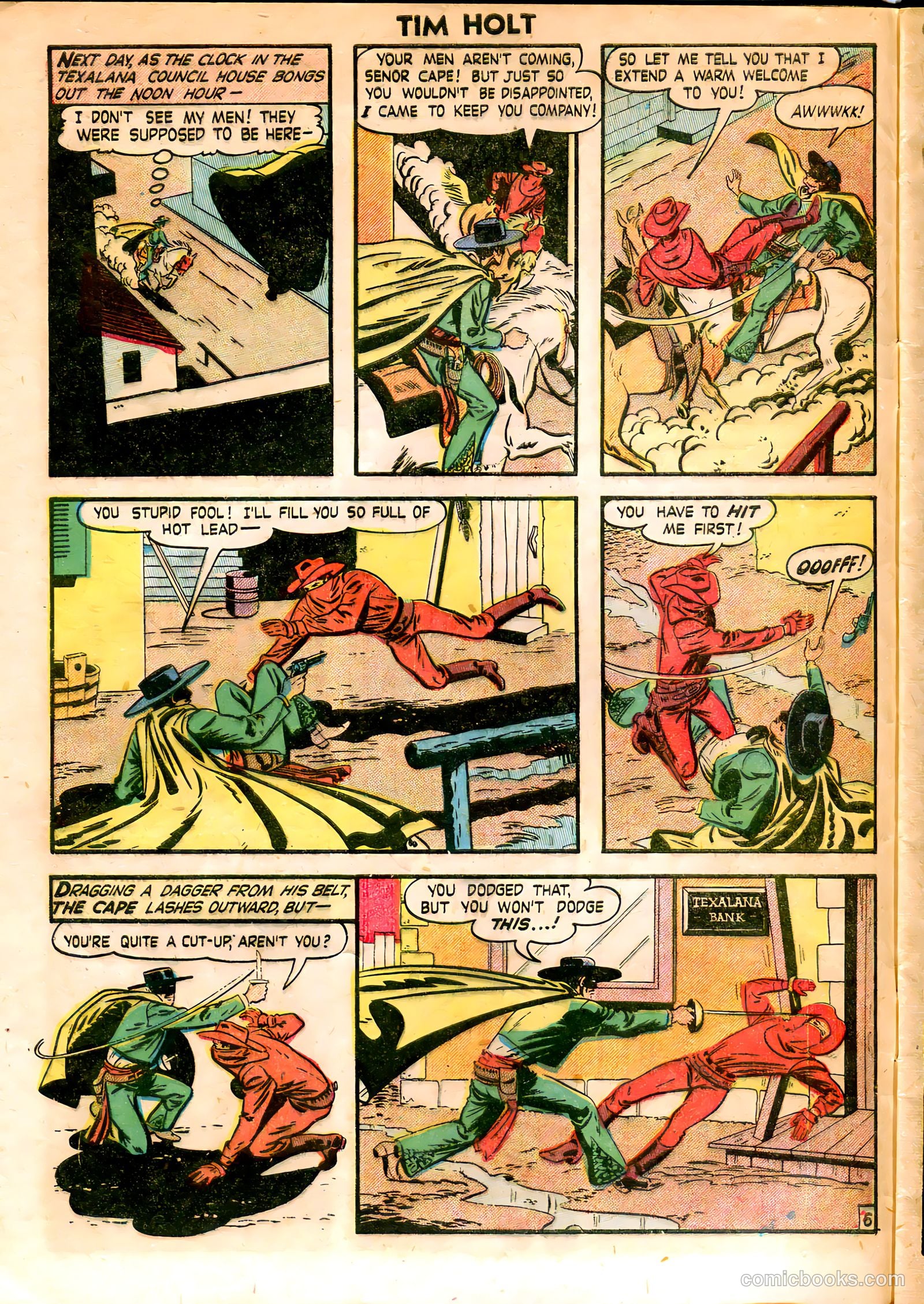 Tim Holt #22 (1951) — page 8 of 36