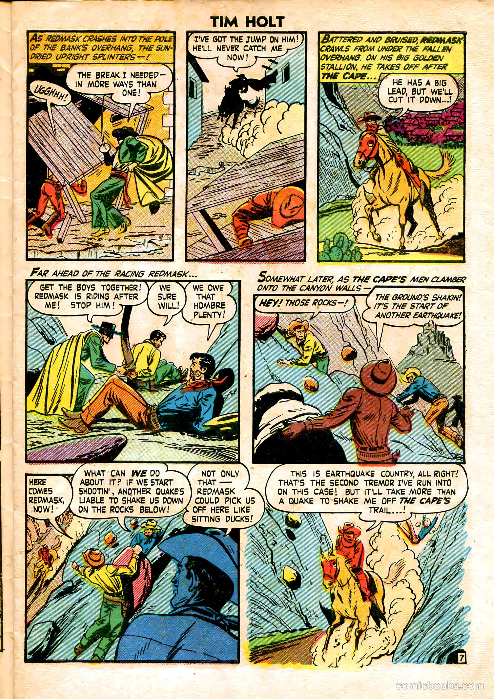 Tim Holt #22 (1951) — page 9 of 36