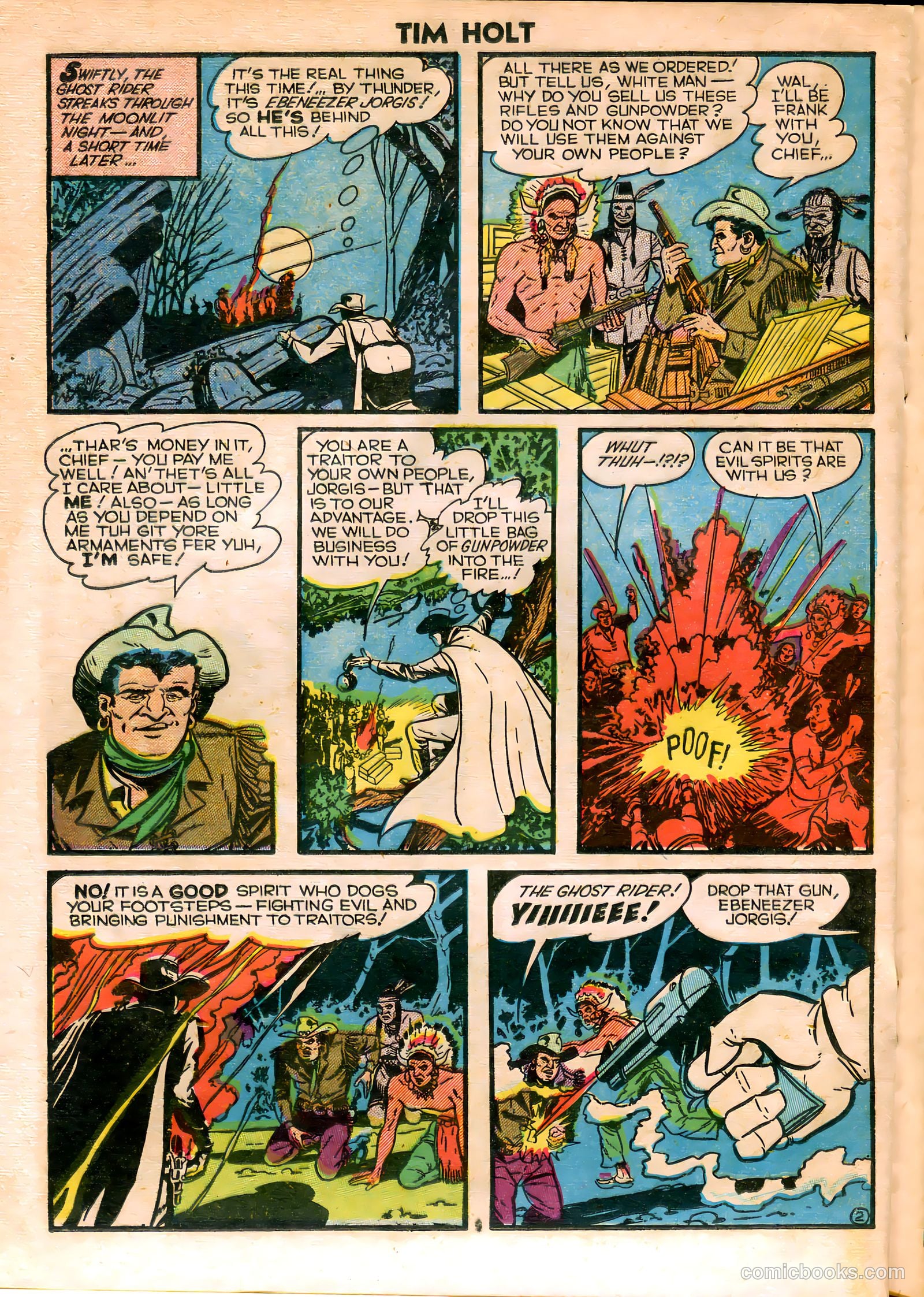 Tim Holt #22 (1951) — page 20 of 36