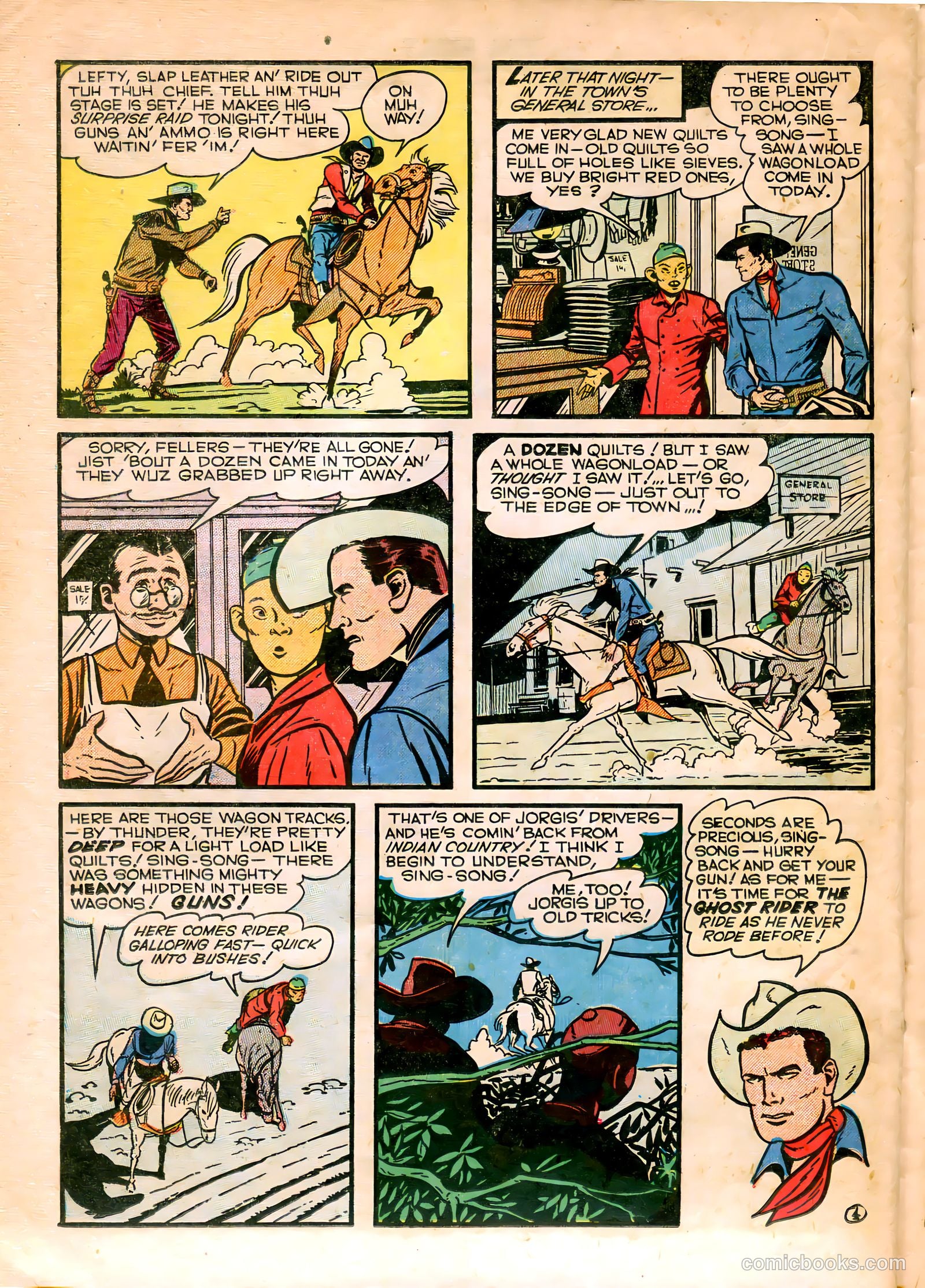 Tim Holt #22 (1951) — page 22 of 36