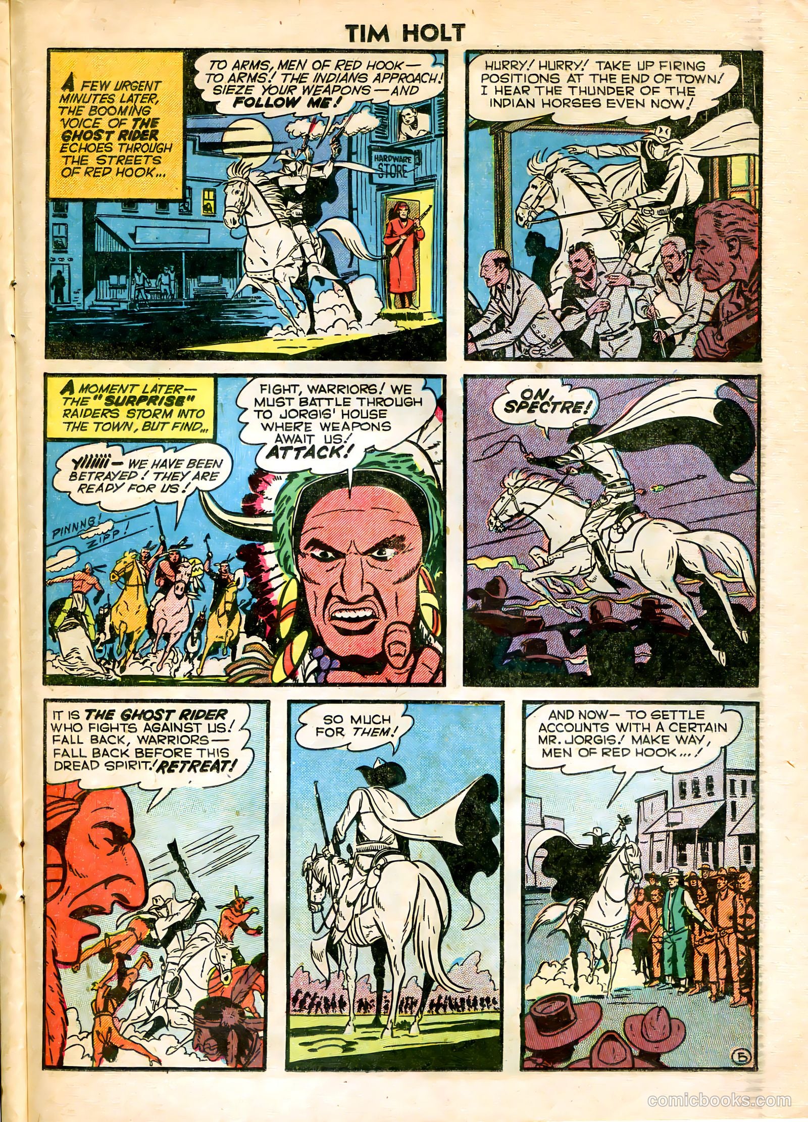 Tim Holt #22 (1951) — page 23 of 36