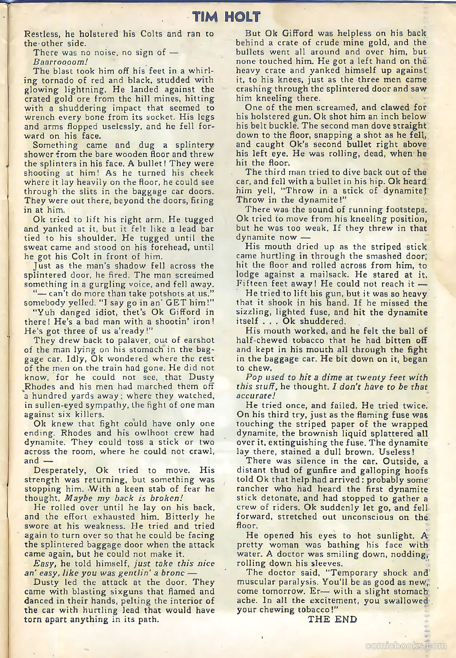 Tim Holt #22 (1951) — page 27 of 36
